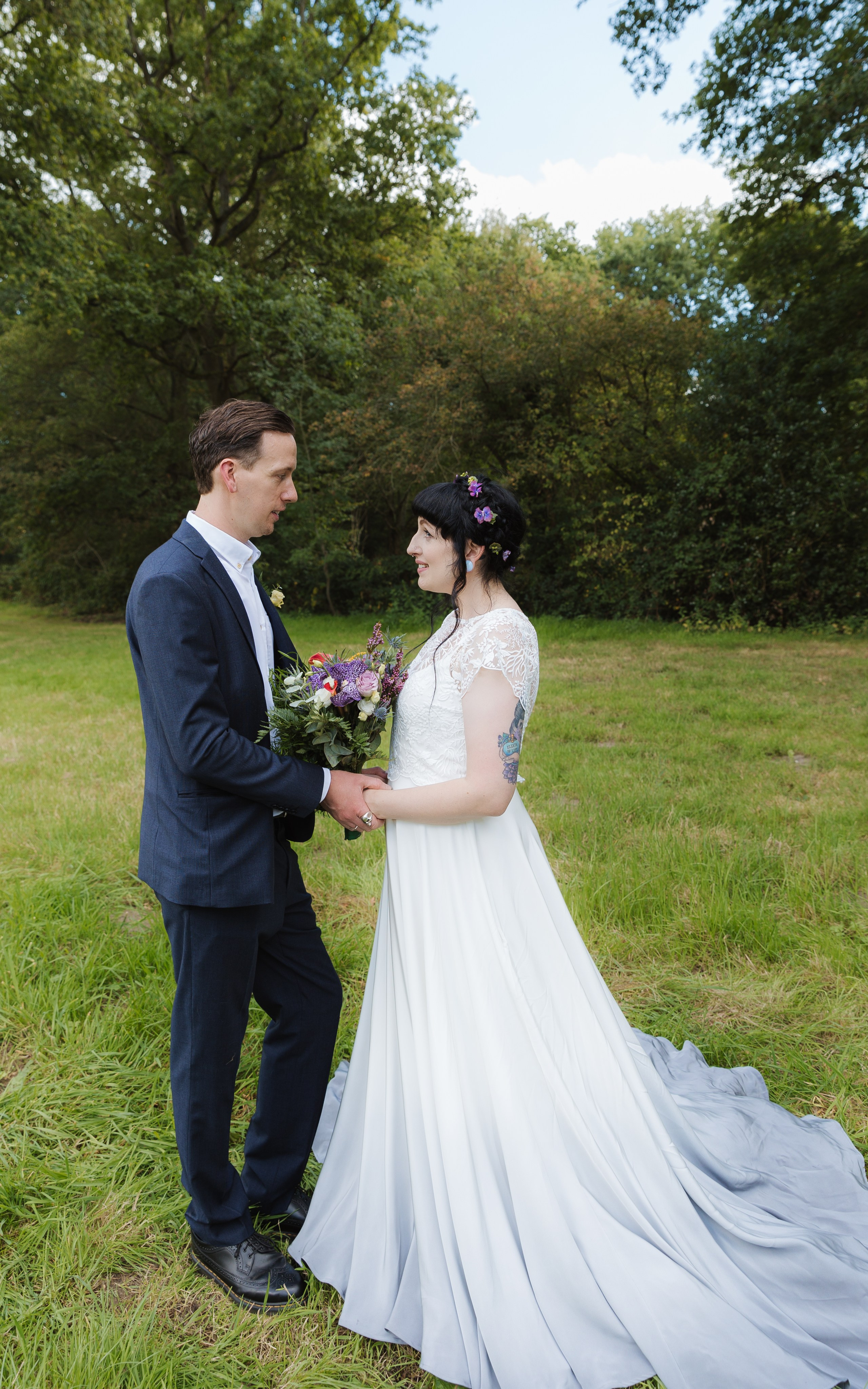 Wedding in forest. Timeless Wedding & Event Photography — based London, working across Europe