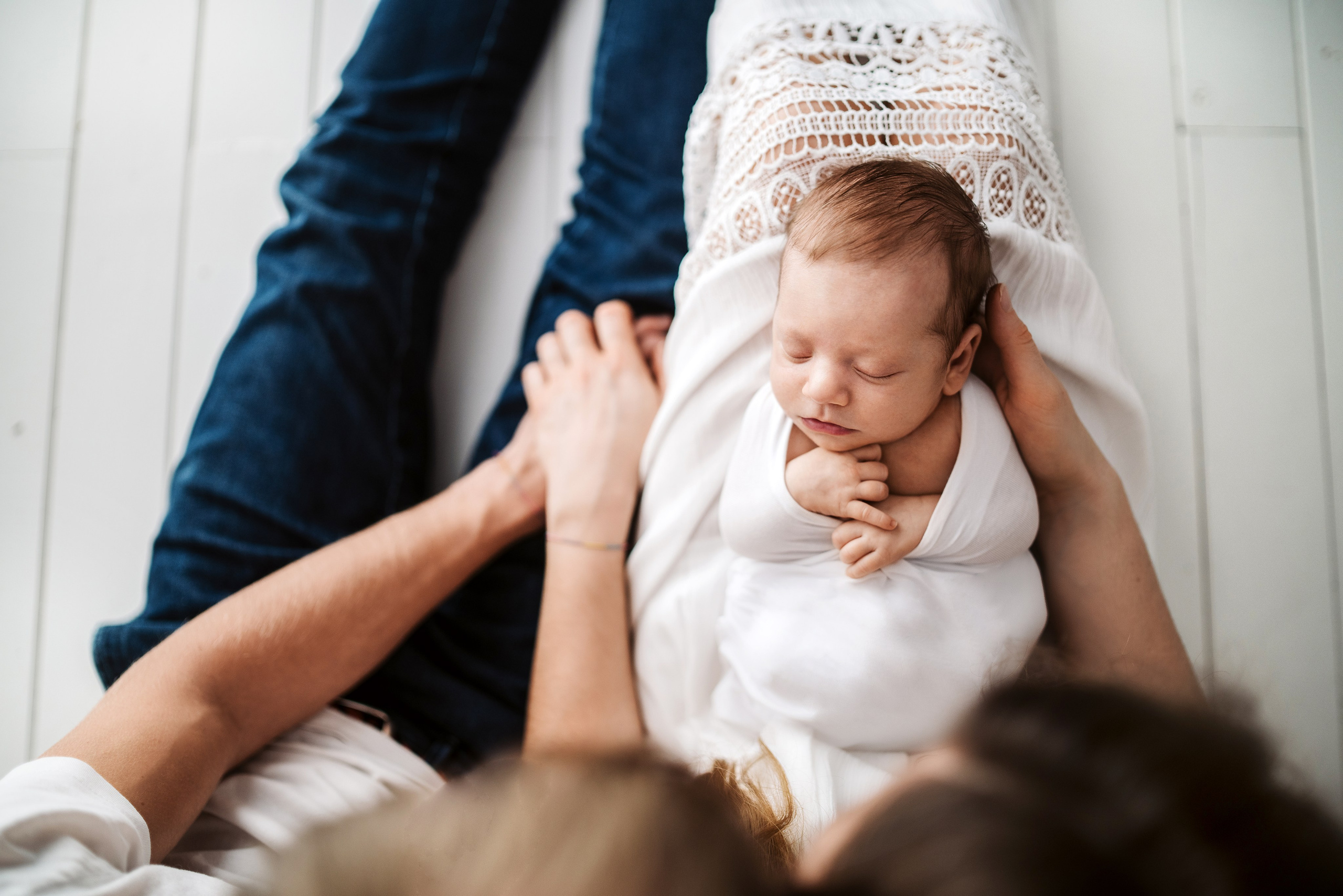 Newborn 2025. Svitlana Miahka fotografa a Genova