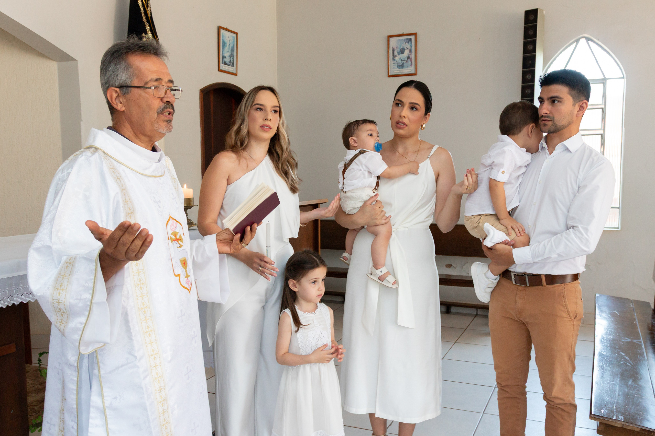 Lucca — Batizado. Principal