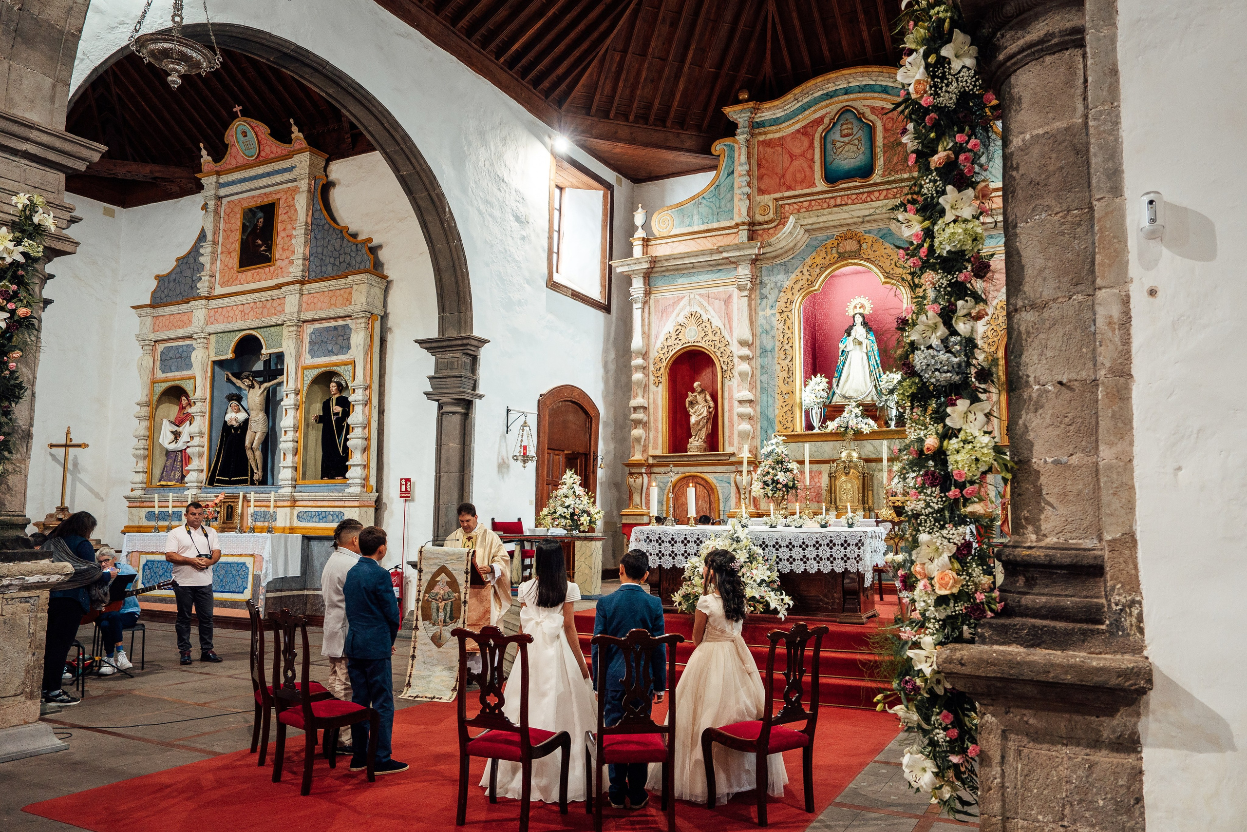 First communion. Professional photography in Tenerife Tania Bonnet