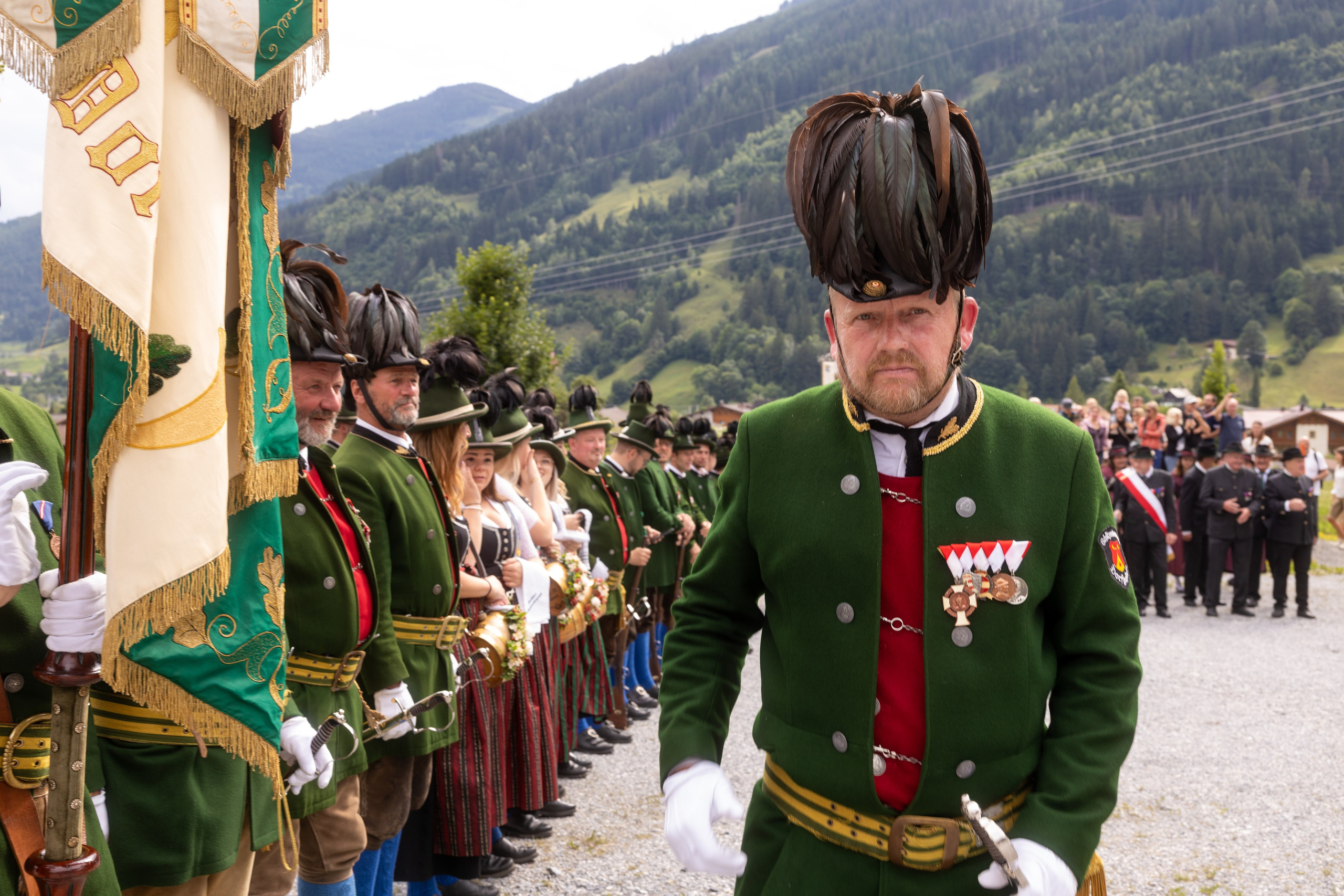 SCHÜTZENKOMPANIE, Dorfgastein, 12.07.2025. Guzel Kolobova| Fotografin| Salzburg