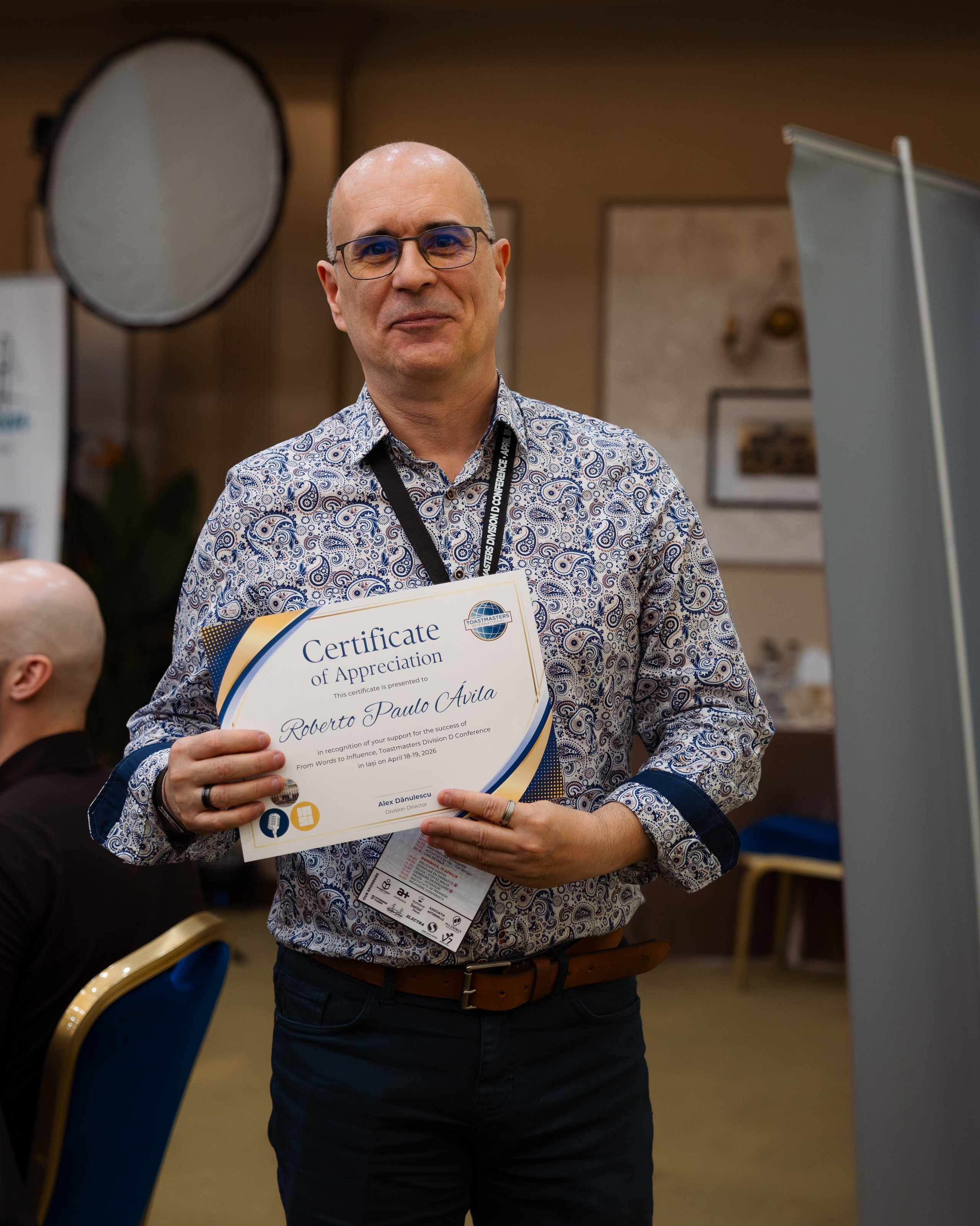 Toastmasters Conference. Marius Ciocan