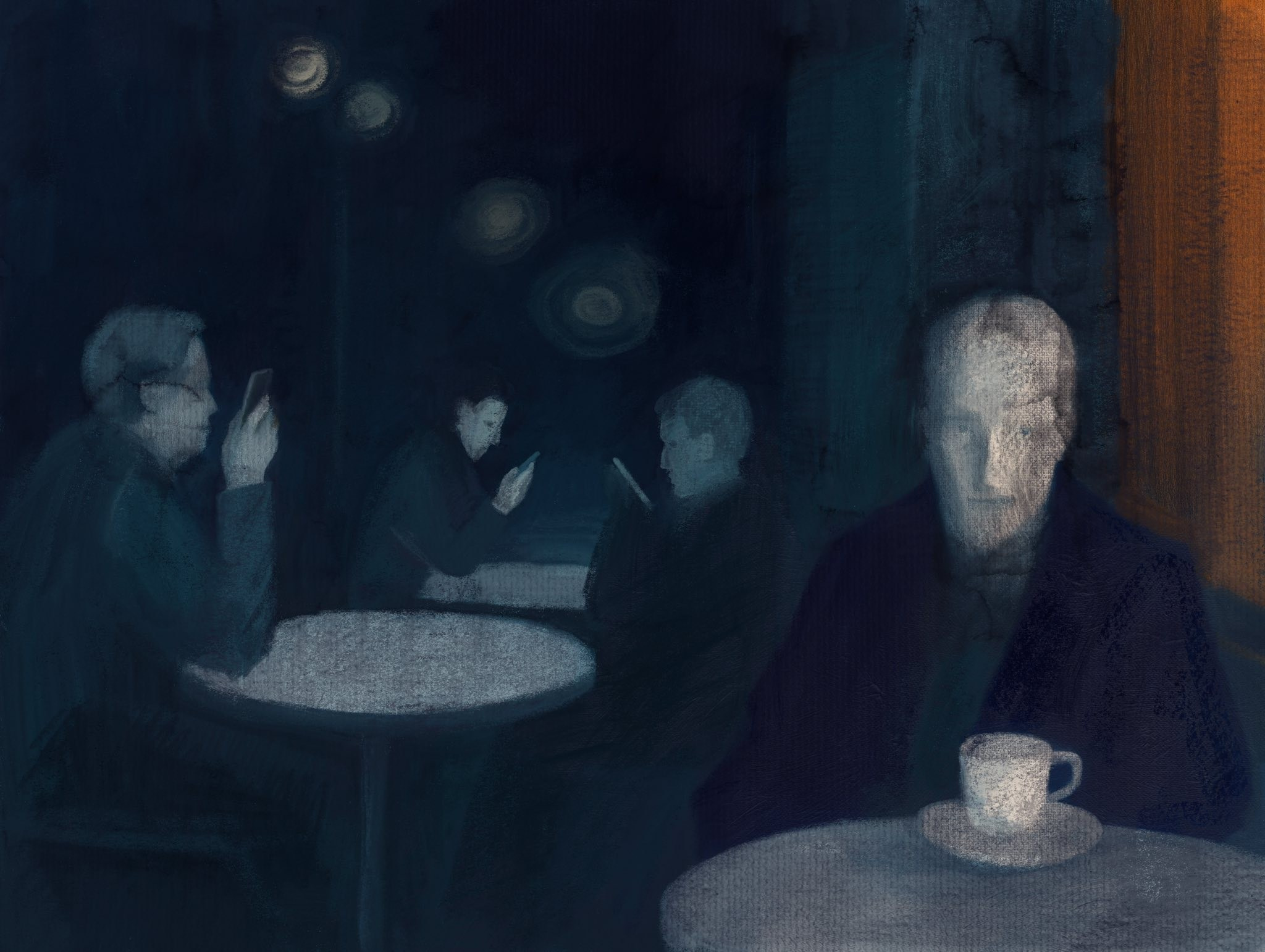 Cafes. Marina Antonova