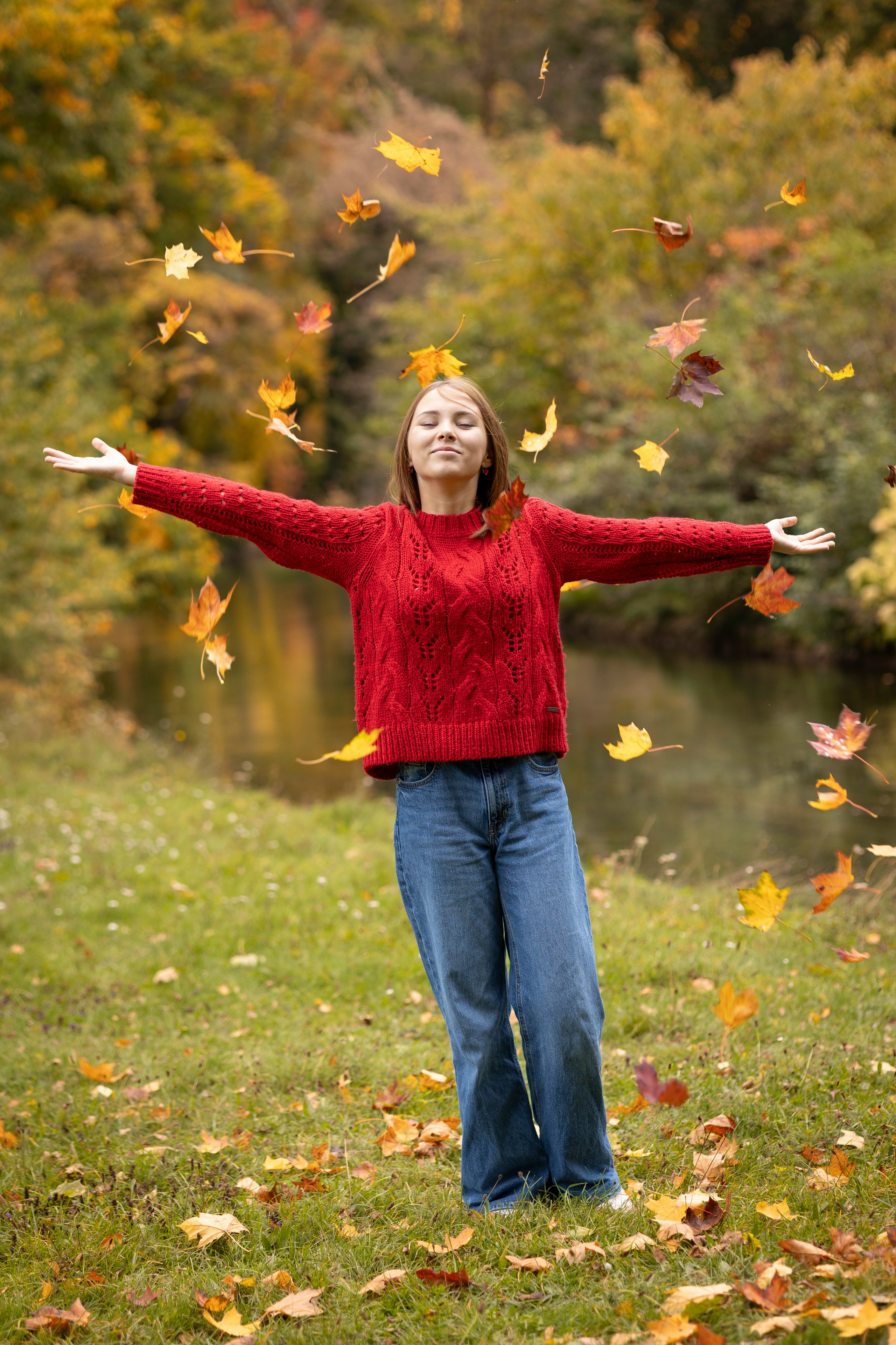 Autumn. Photographer in Munich