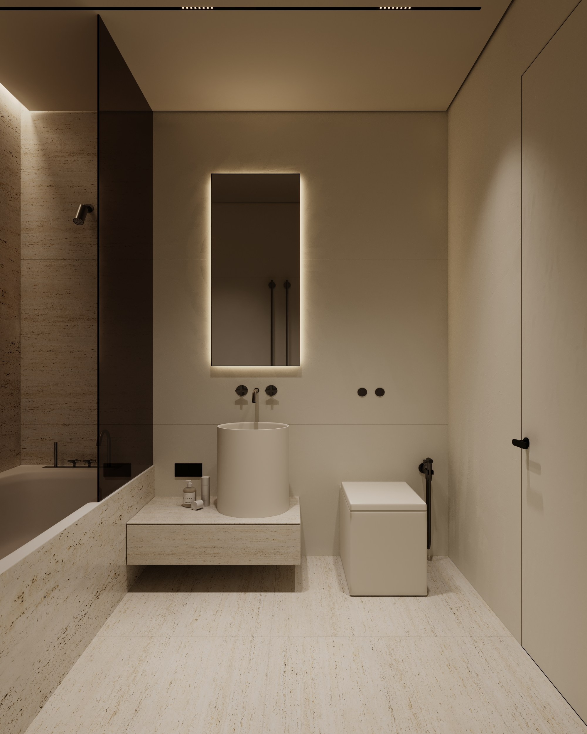 Buto rekonstrukcija Vilniuje. BLIU DESIGN — dizainas / interjeras / architektūra / 3D vizualizacijos / konceptas / parinktys