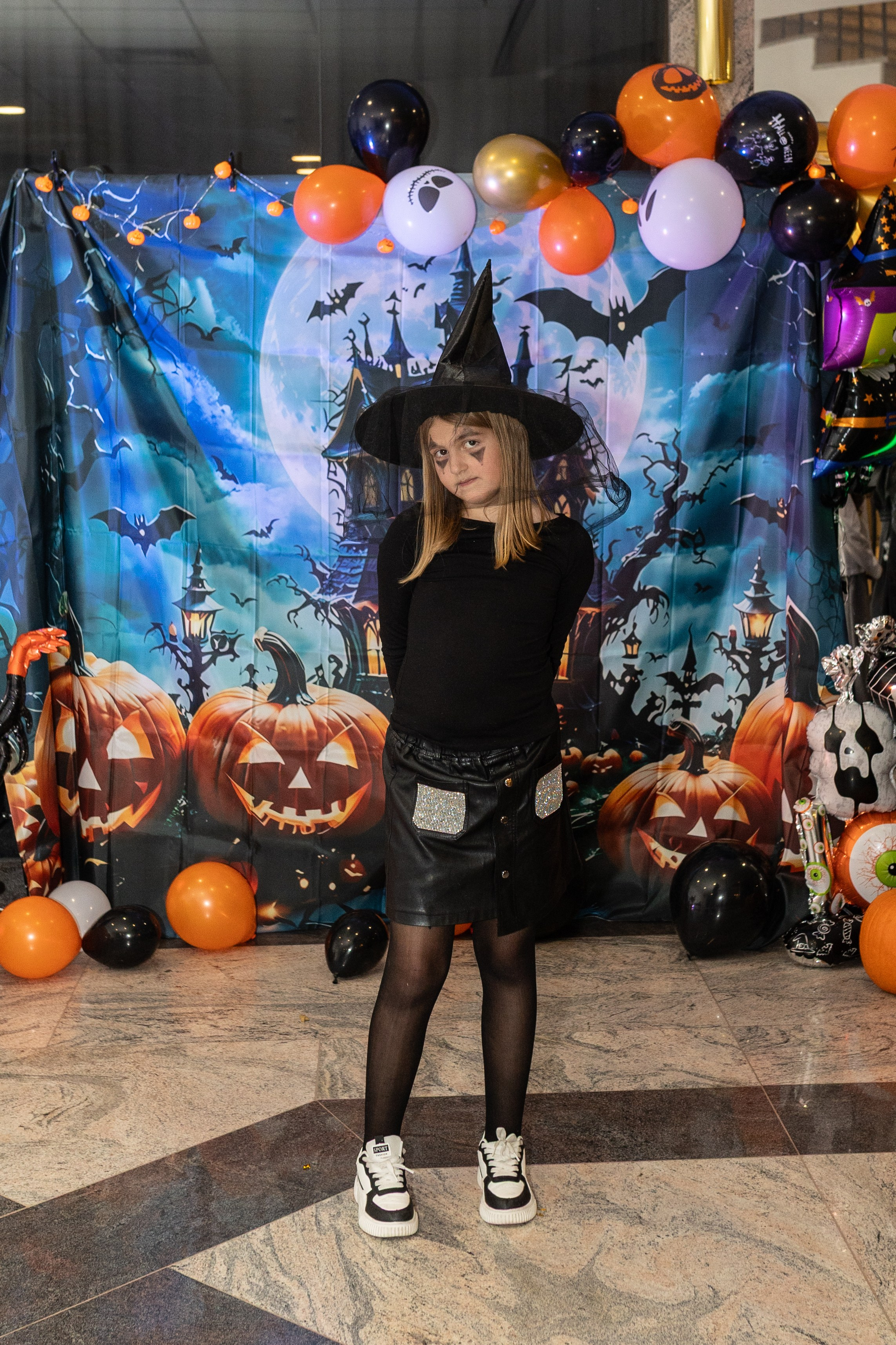 Leo dance studio Helloween 2025. Семейный и детский фотограф в Варшаве Мила Бобровская