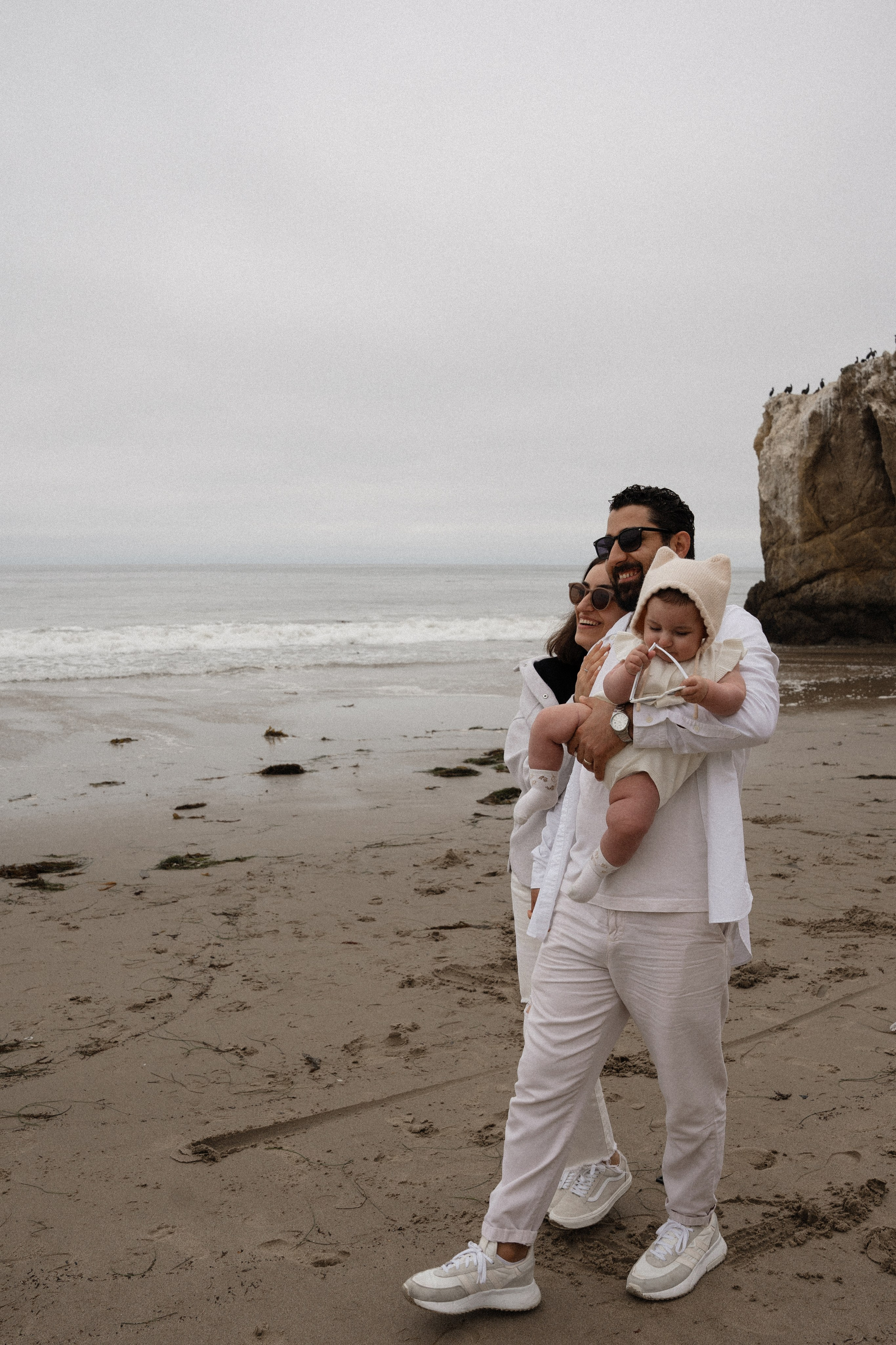 Family photoshoot. Family photoshoot outside. Beach photoshoot. Family holiday photoshoot. Sunset photoshoot