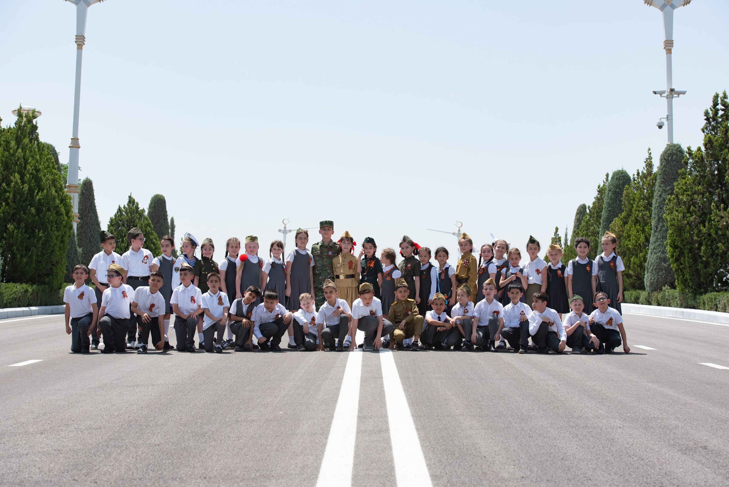 Вечный огонь 2"А» класс. Ваш фотограф в Ашхабаде Гамлет Осипов