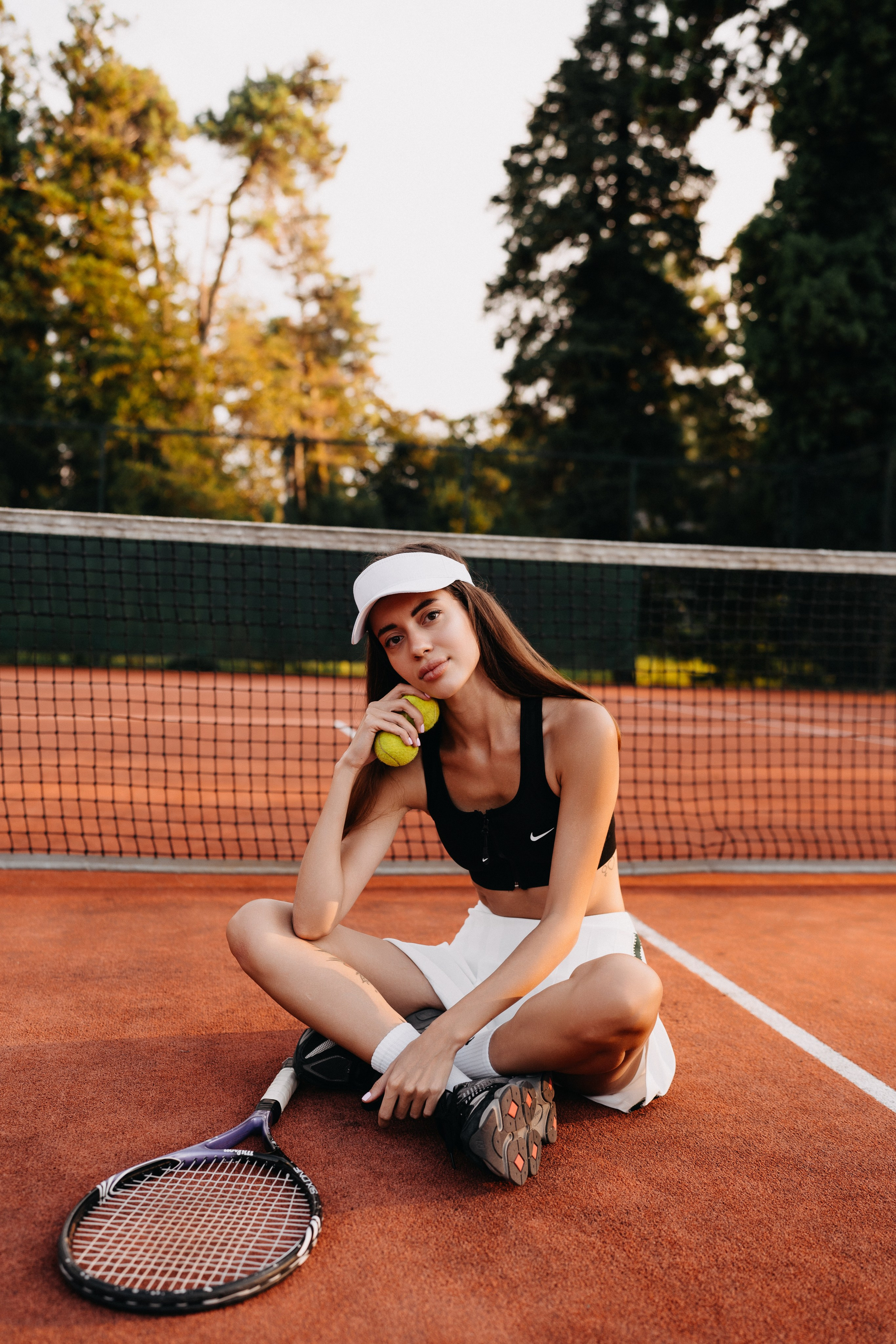 Фотосессия на тенисном корте Батуми, Кобулети. Портретный и свадебный фотограф в Батуми Валерия Азаренко