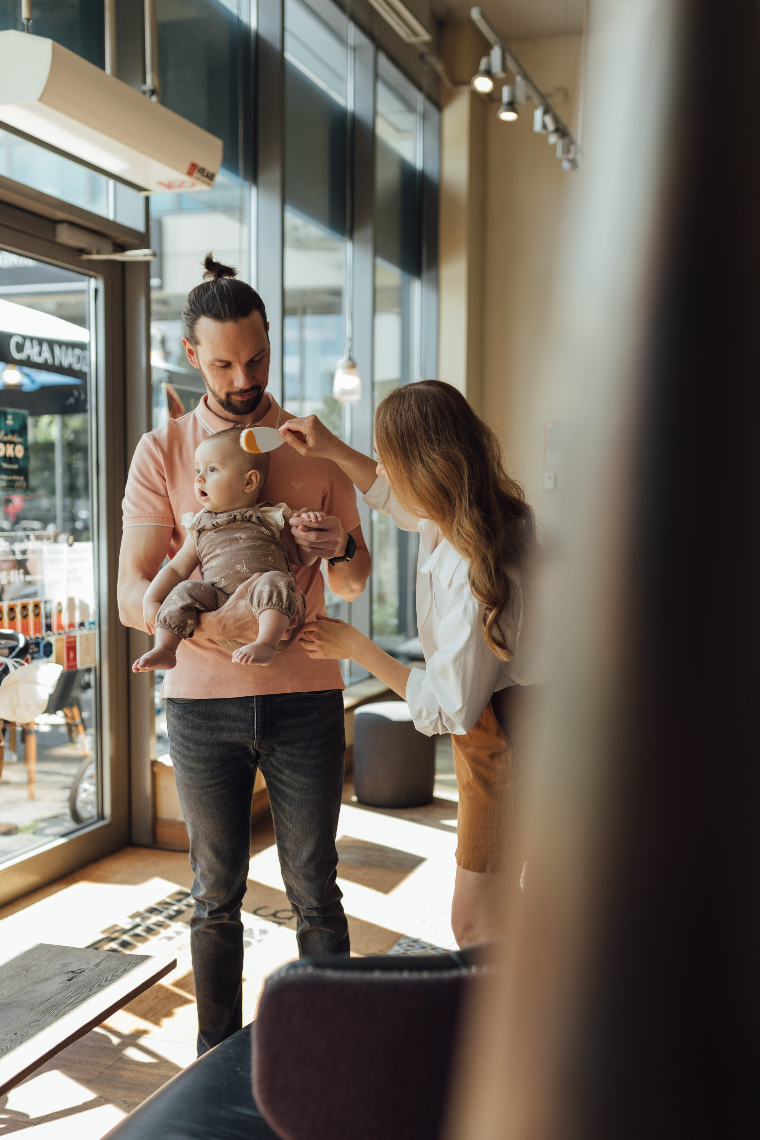 Coffee Break. Maternity, newborn photographer in the Bay Area|Iryna Rakivnenko