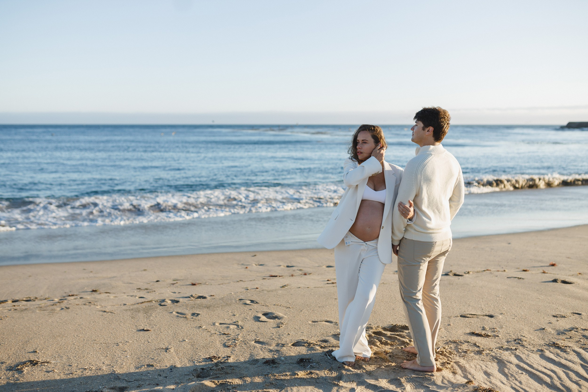 Four Miles Beach, Santa Cruz | Maternity Session. Maternity, newborn photographer in the Bay Area|Iryna Rakivnenko