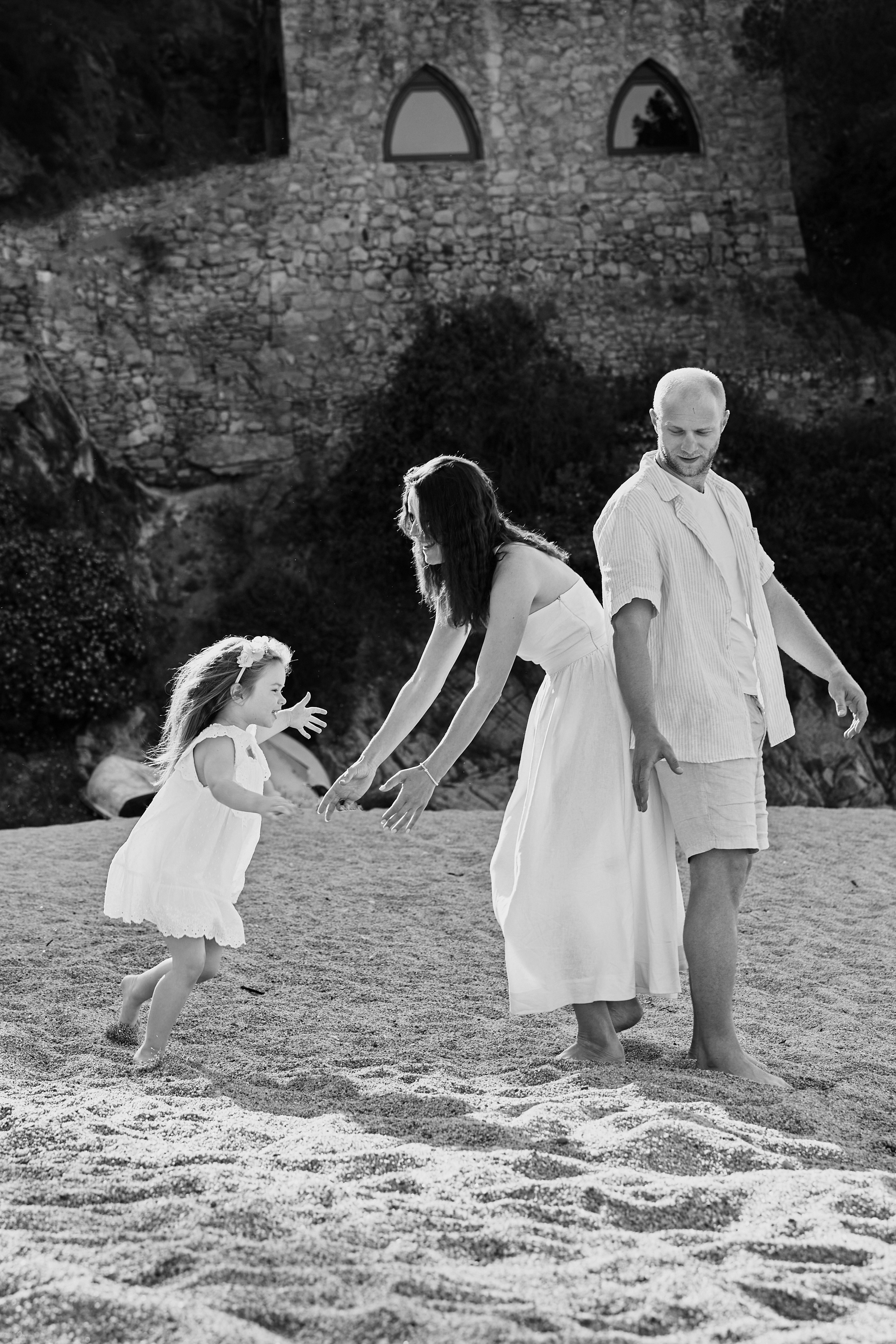 На пляже. Ллорет де Мар. Фотограф в Барселоне Жанна Захарченко