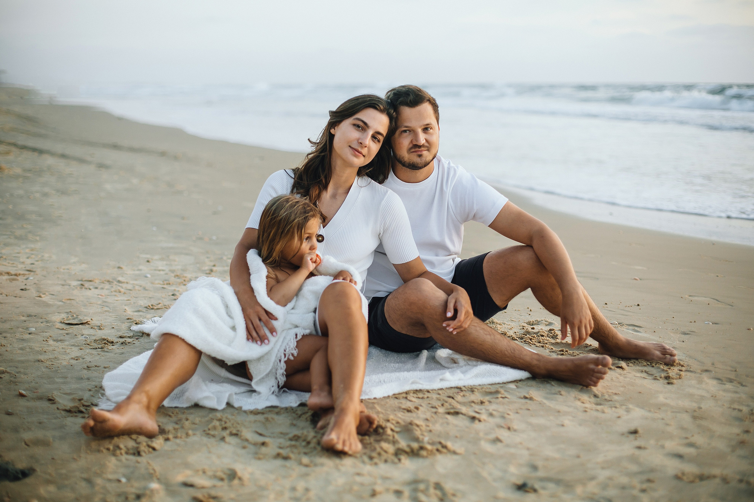 Bat Yam beach. Family photographer in Israel
