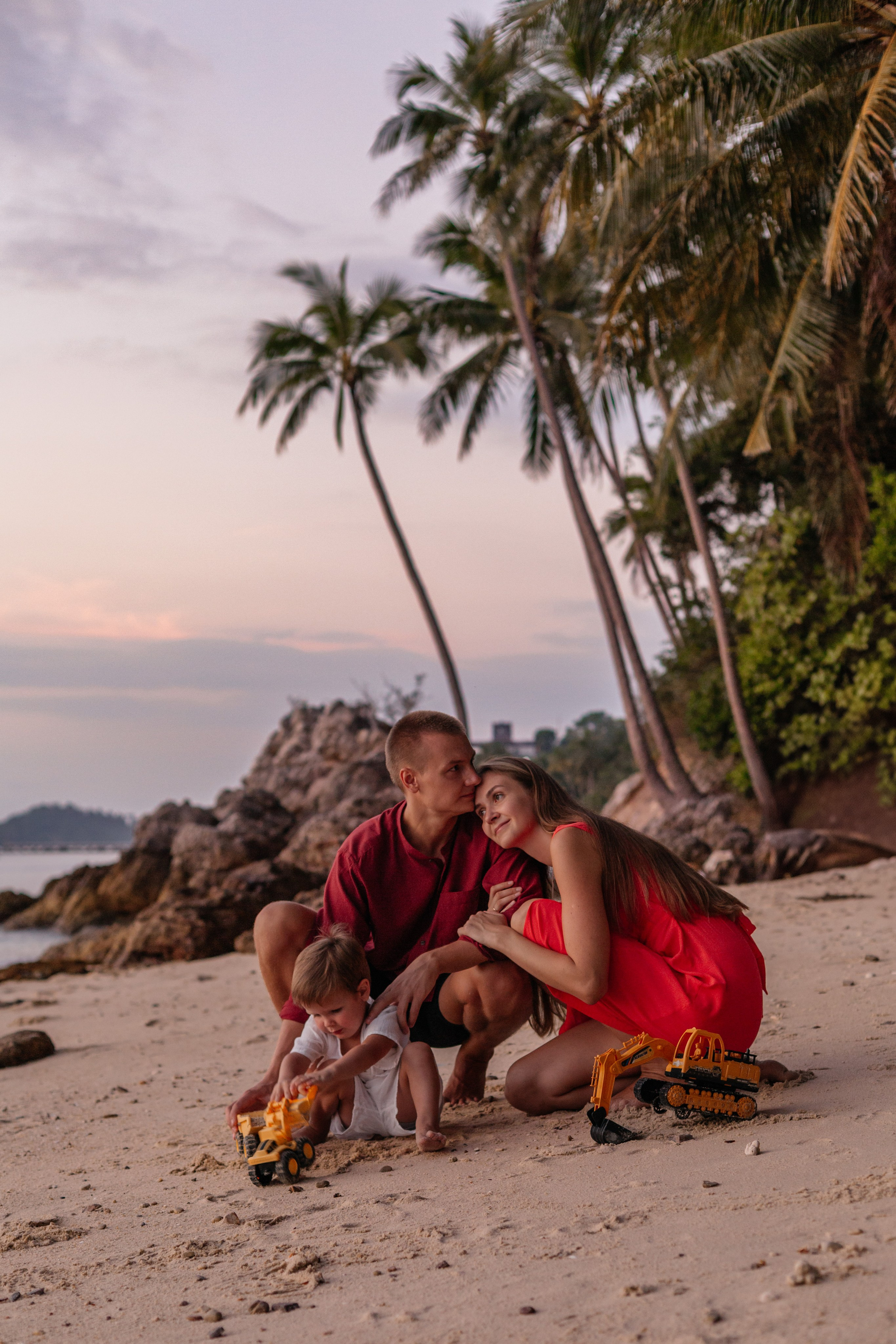 Family -Taling Ngam beach 01.03.2025. Фотограф на Самуи — Фотосессия на Самуи — Фотограф Ксения Шумейко