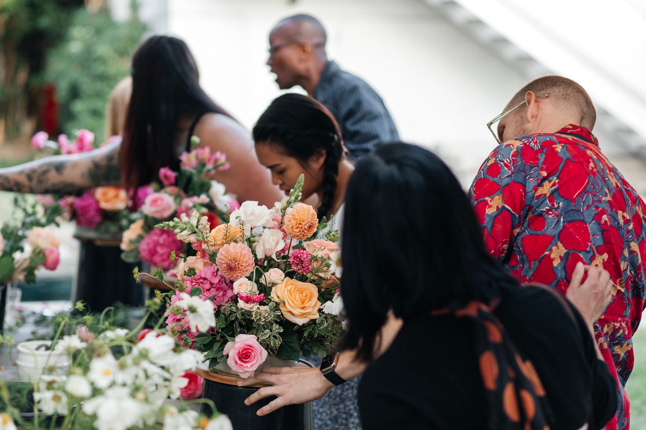 20th birthday flowermaid. Photographer Andrei White