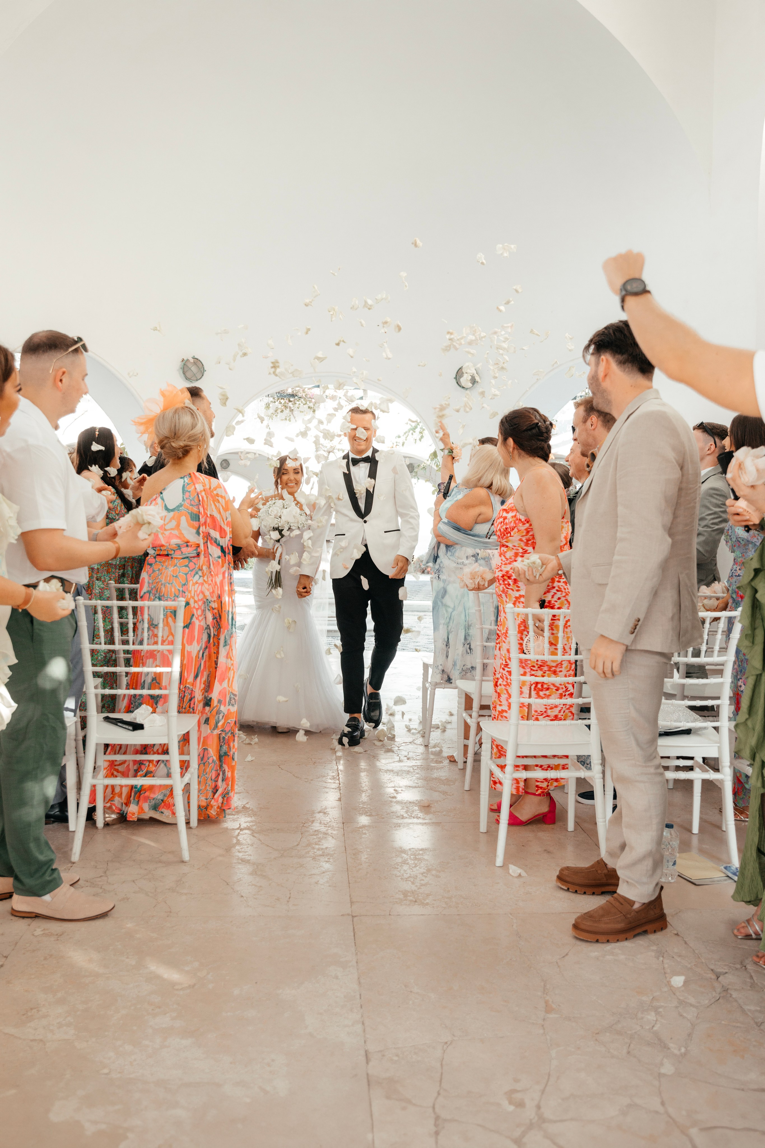 Wedding ceremony, Kalithea Springs, Rhodes, Greece