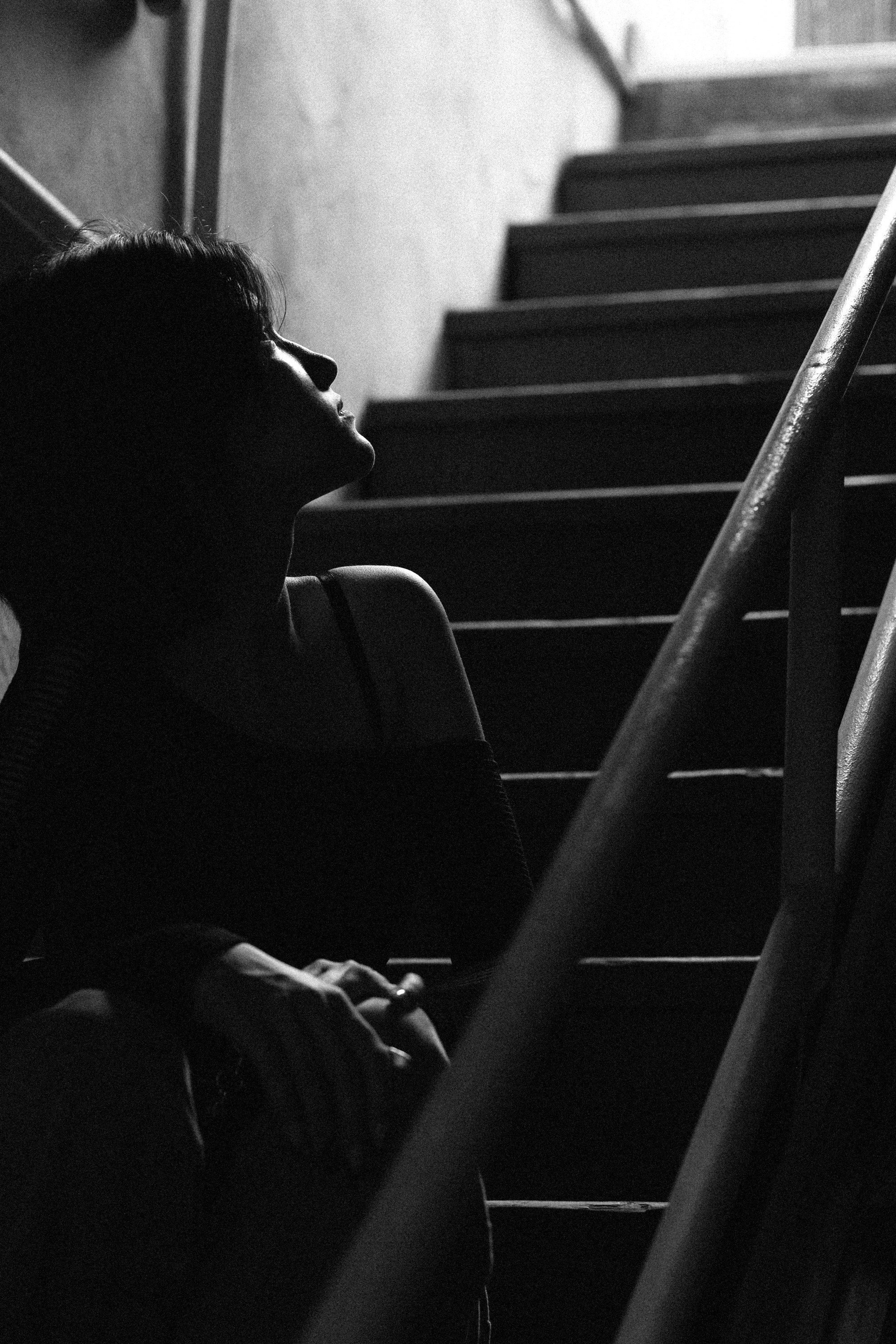 Jasmin / Street Walking. BNW Around Photography