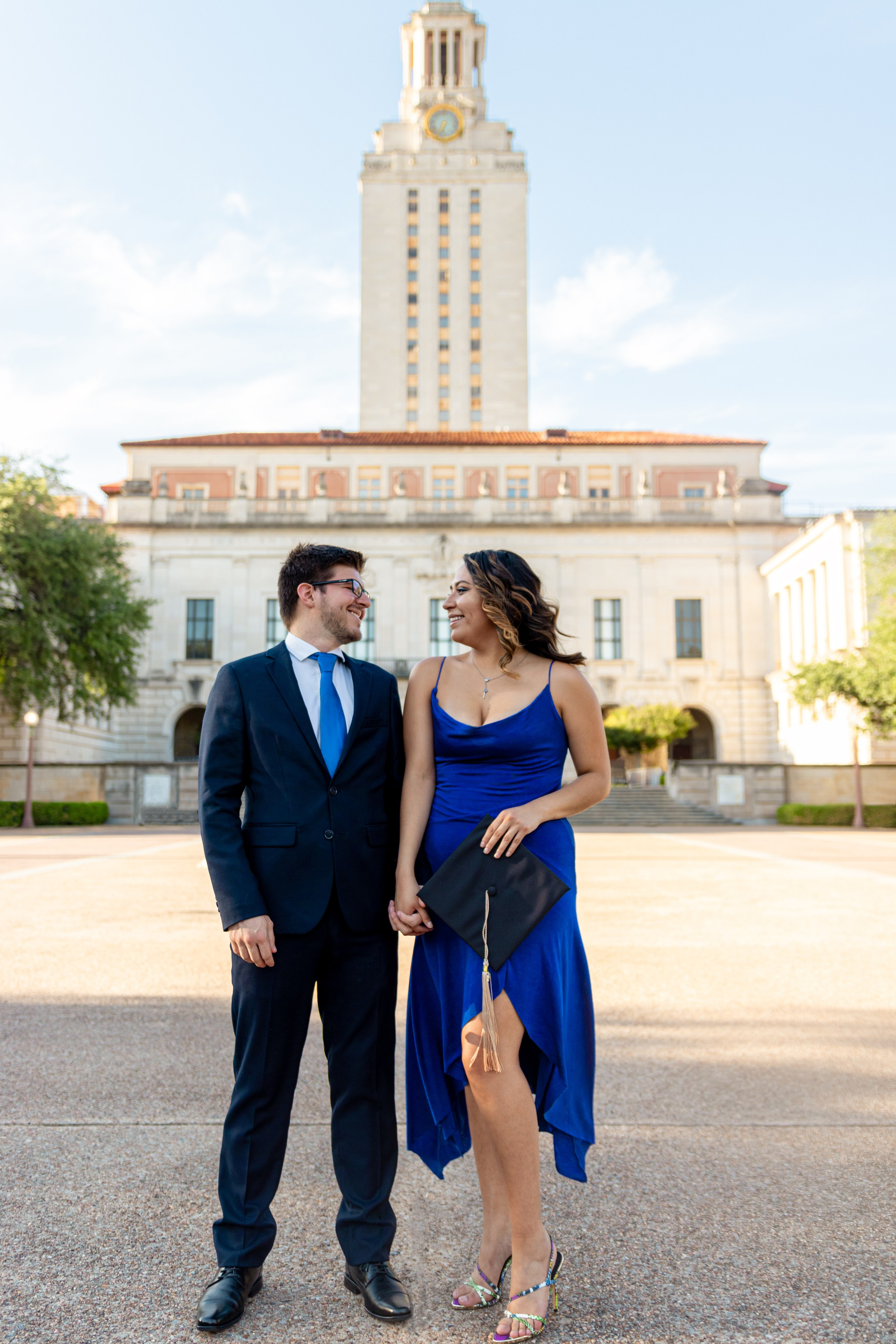Alexa’s senior photoshoot at the University of Texas Austin
