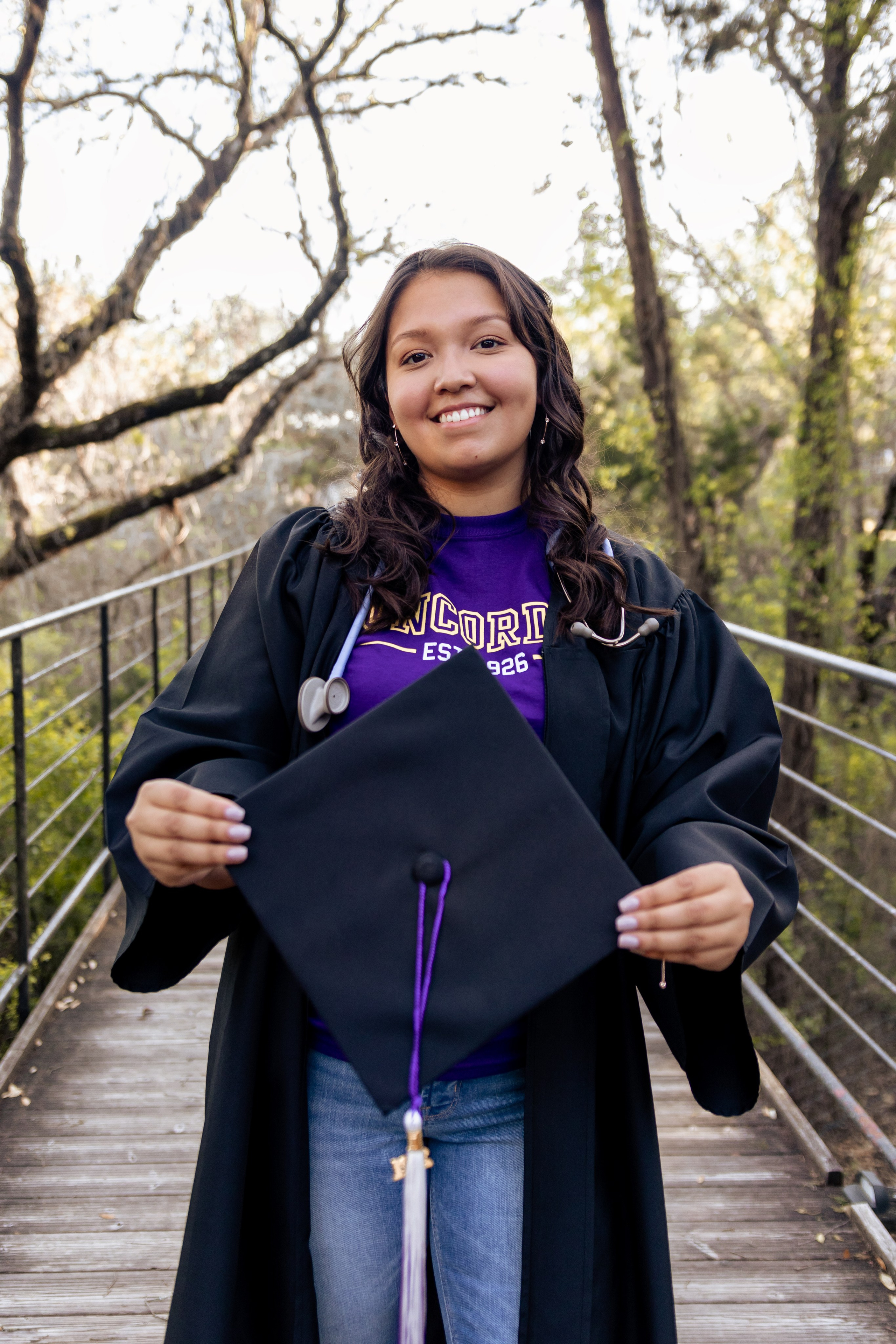 Kasey’s senior photoshoot at Concordia University