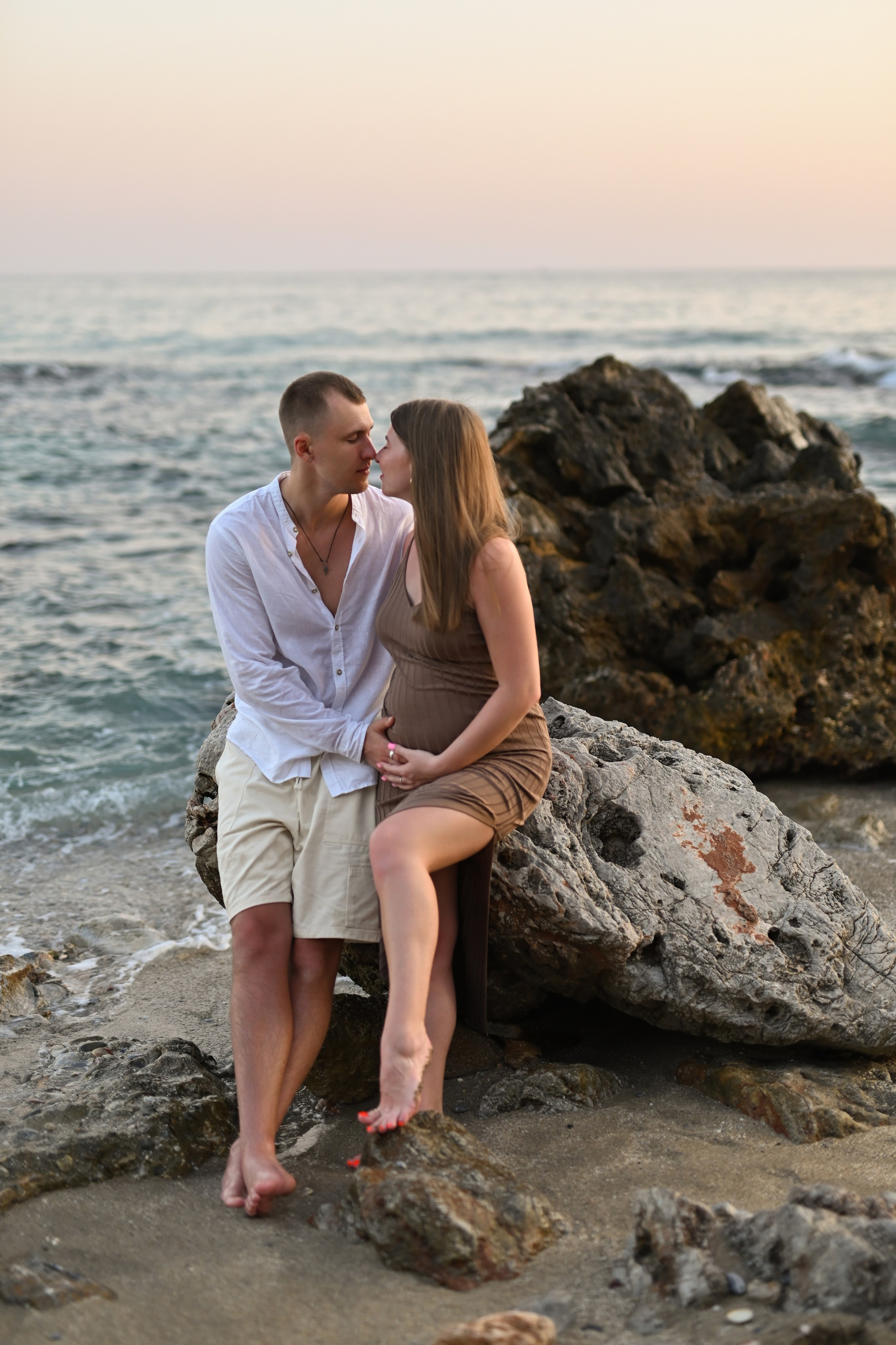 Съемка беременности. Фотограф в Алании (Аланье), Сиде, Манавгате. Турция