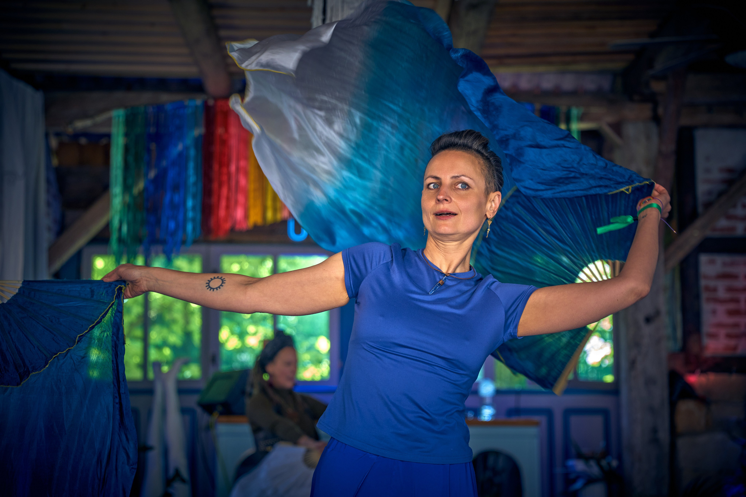 „Wachlarze na Plaży” - warsztat Nadii Szypiłow na Mikrofestiwalu „2uRodziny Turkusowej Wyspy”. Andriej Szypilow — Photography & Videography