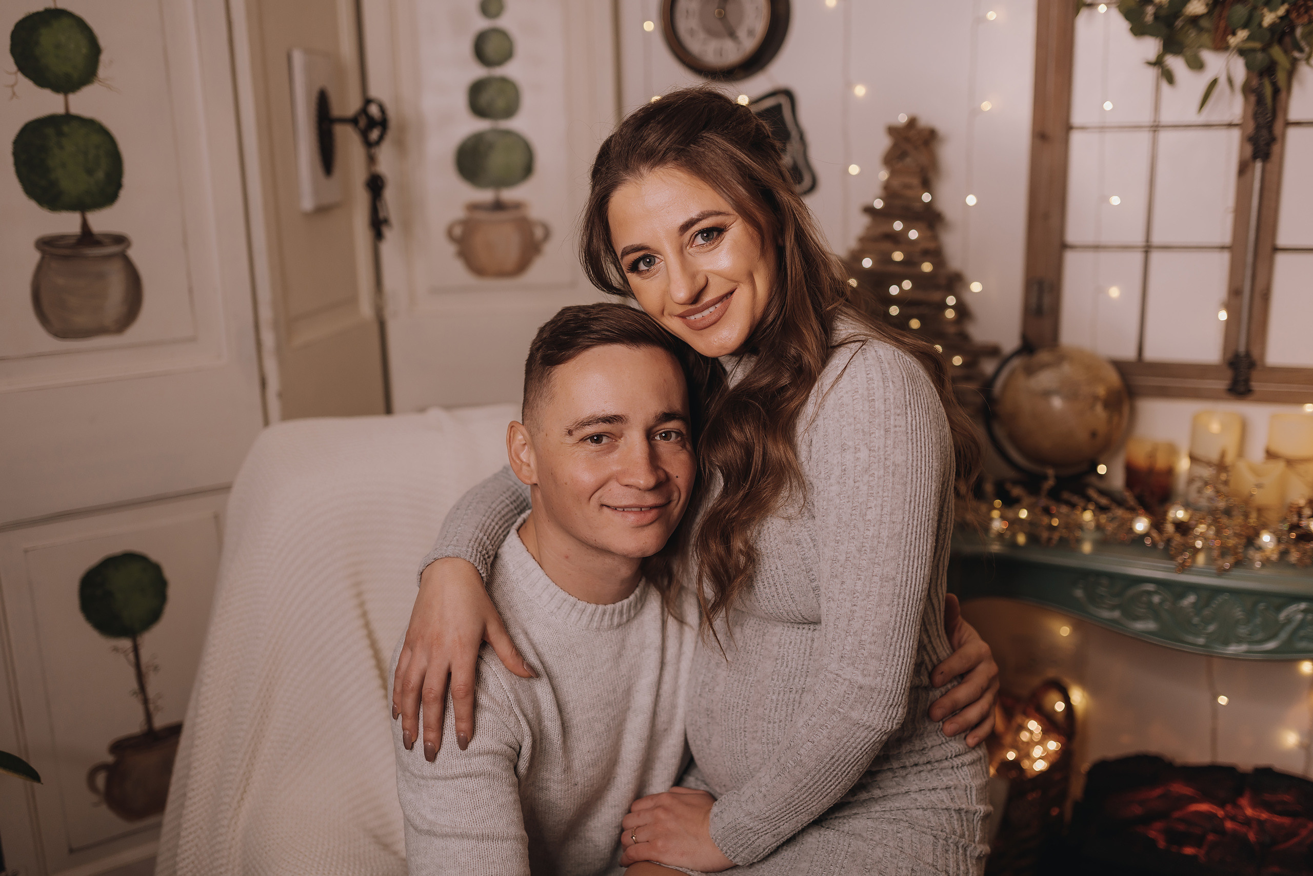 12.11.2022 Christmas Photoshoot 19. Wedding family event photographer in Chicago Nick Yushevich