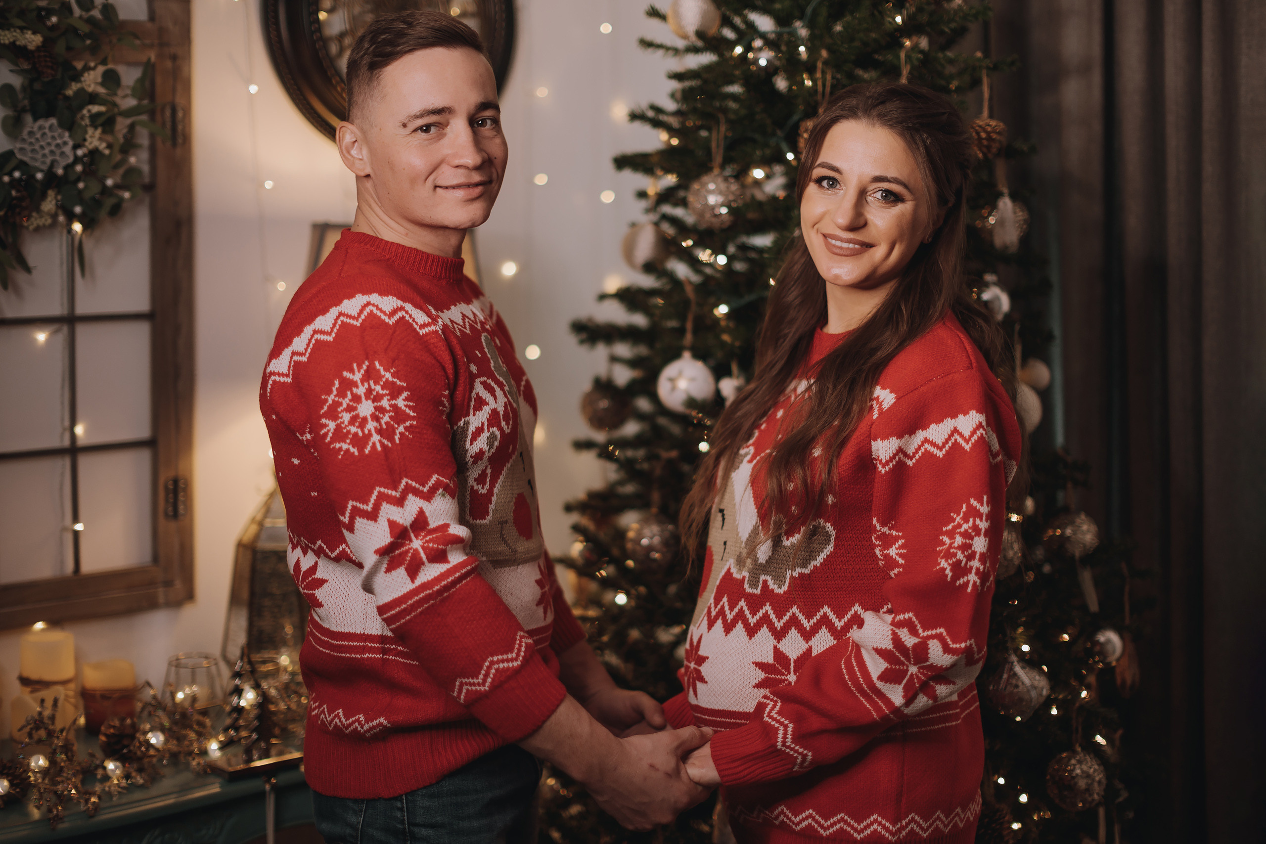 12.11.2022 Christmas Photoshoot 19. Wedding family event photographer in Chicago Nick Yushevich