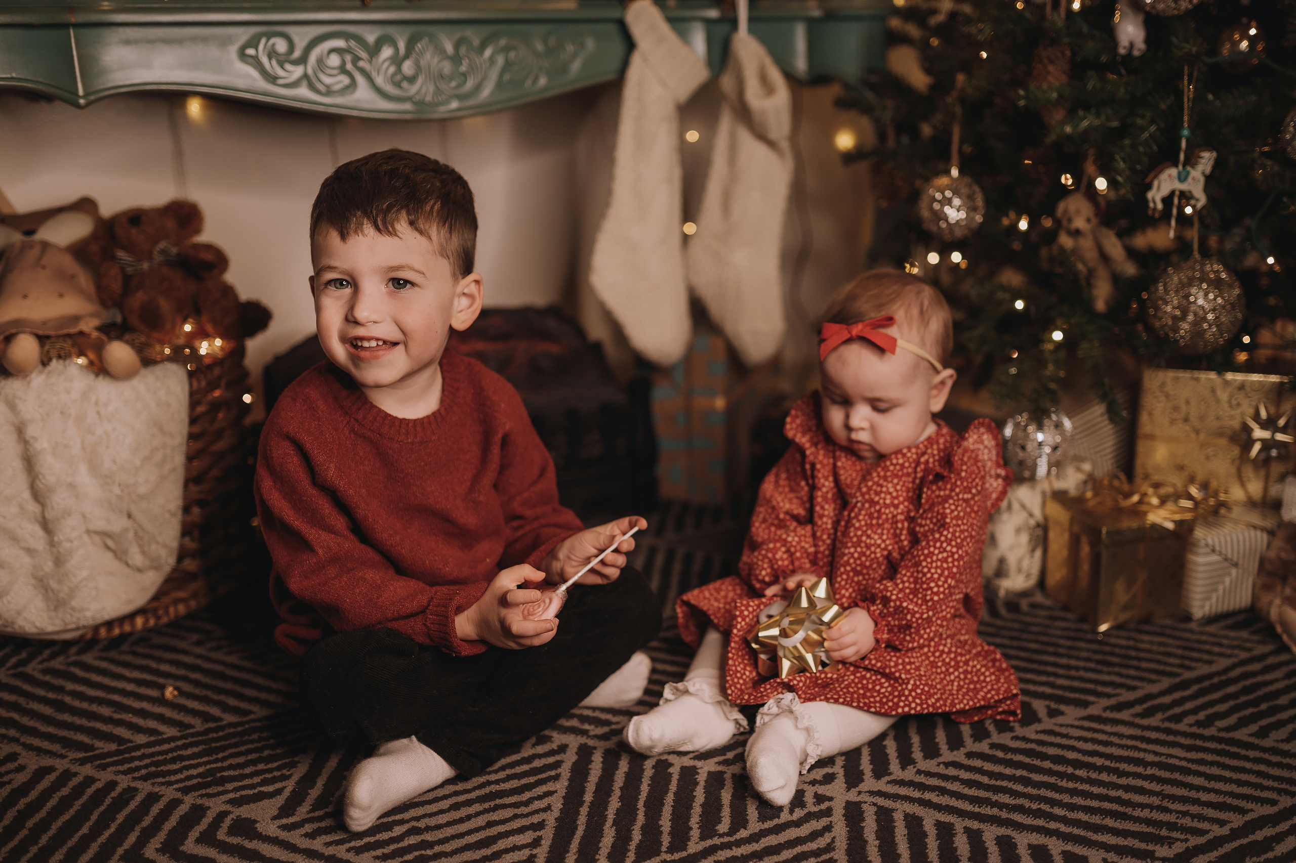 12.03.2022 Christmas Photoshoot 13. Wedding family event photographer in Chicago Nick Yushevich