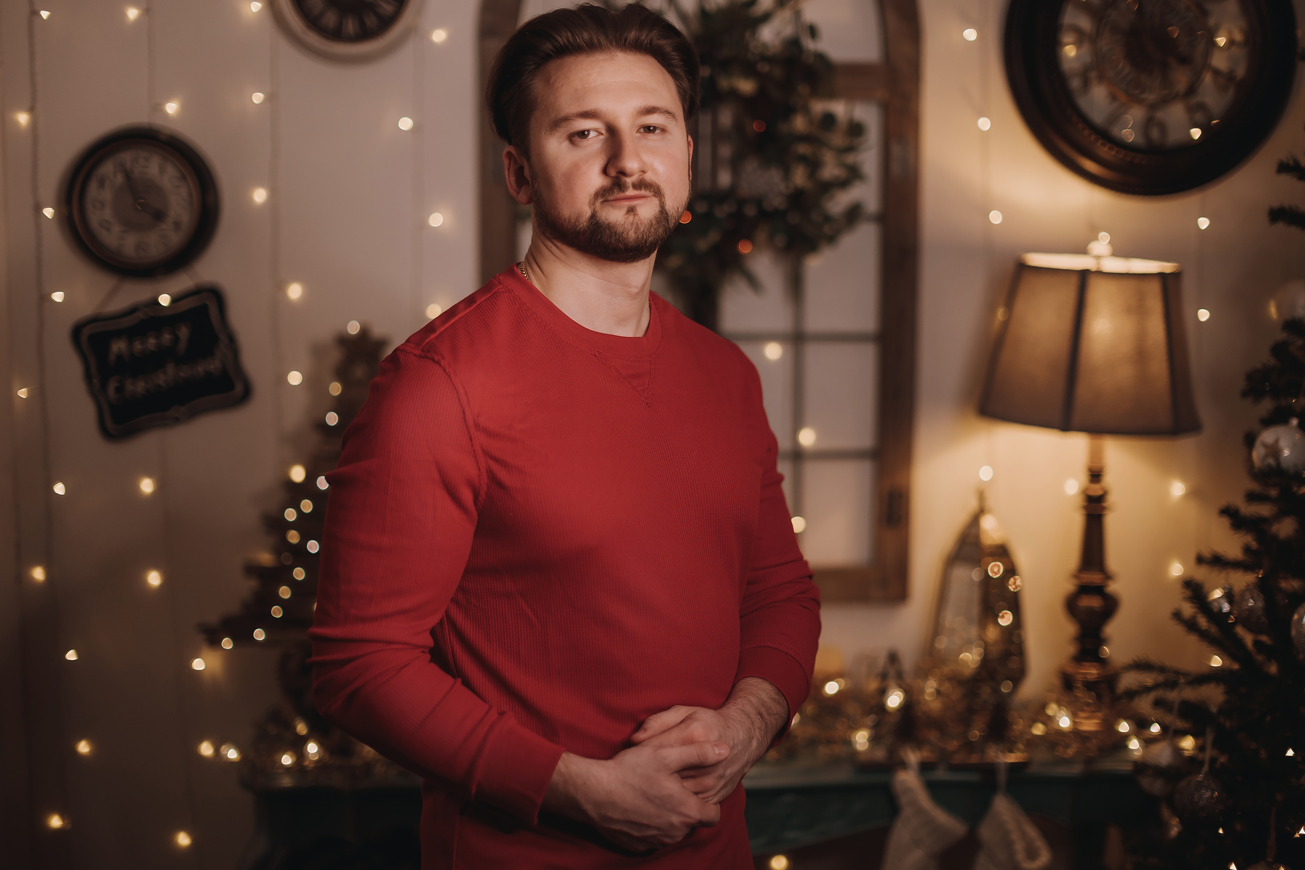 12.03.2022 Christmas Photoshoot 14. Wedding family event photographer in Chicago Nick Yushevich