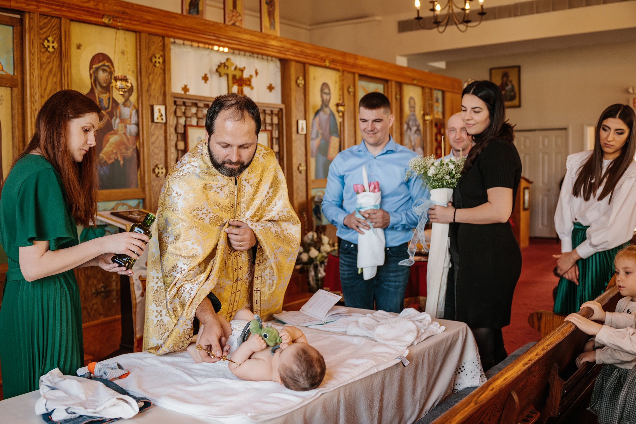 03.05.2023 Christening. Wedding family event photographer in Chicago Nick Yushevich