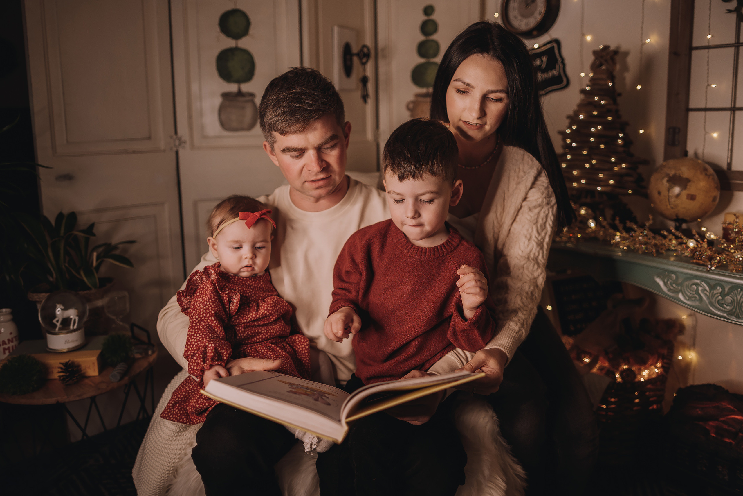 12.03.2022 Christmas Photoshoot 13. Wedding family event photographer in Chicago Nick Yushevich