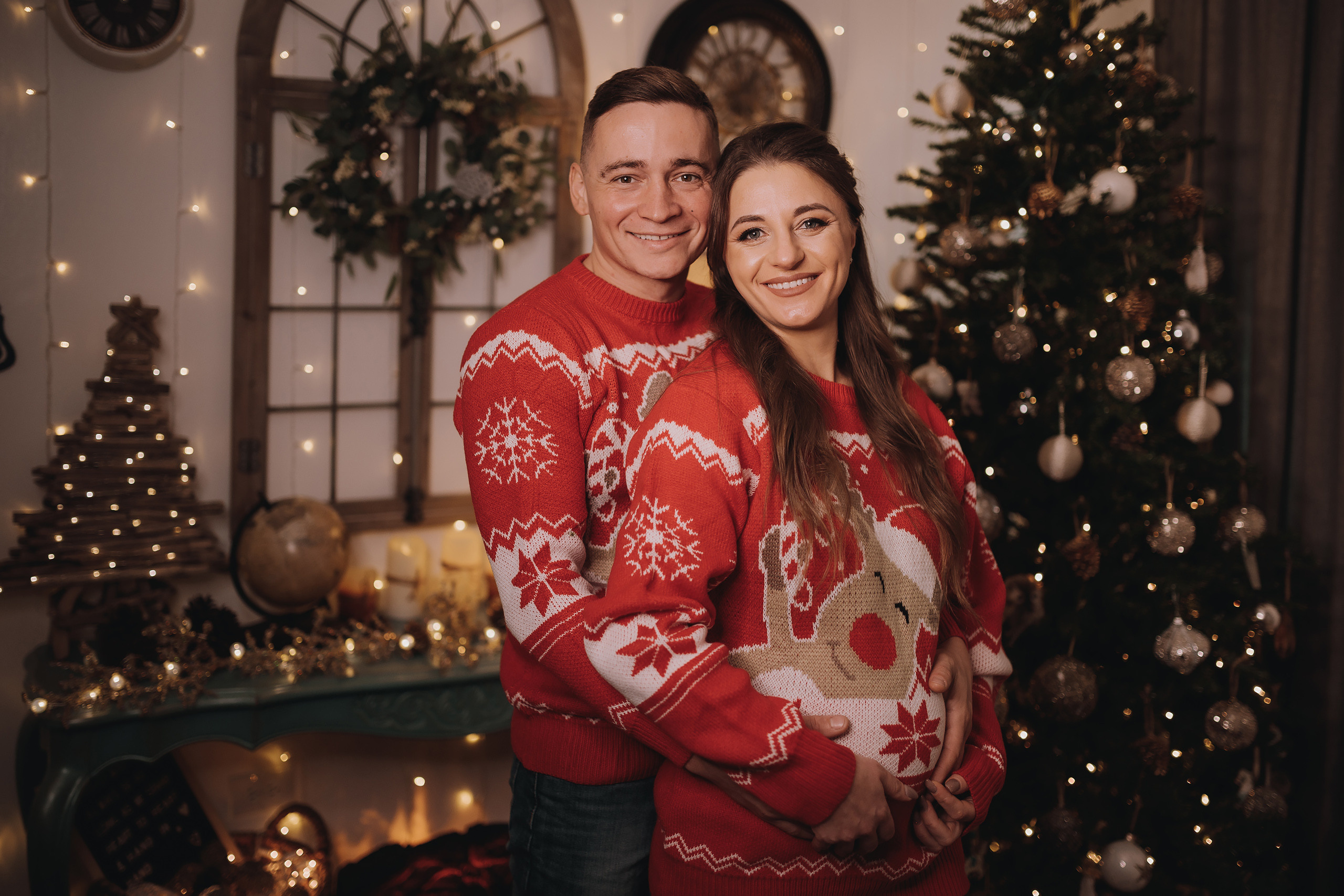 12.11.2022 Christmas Photoshoot 19. Wedding family event photographer in Chicago Nick Yushevich