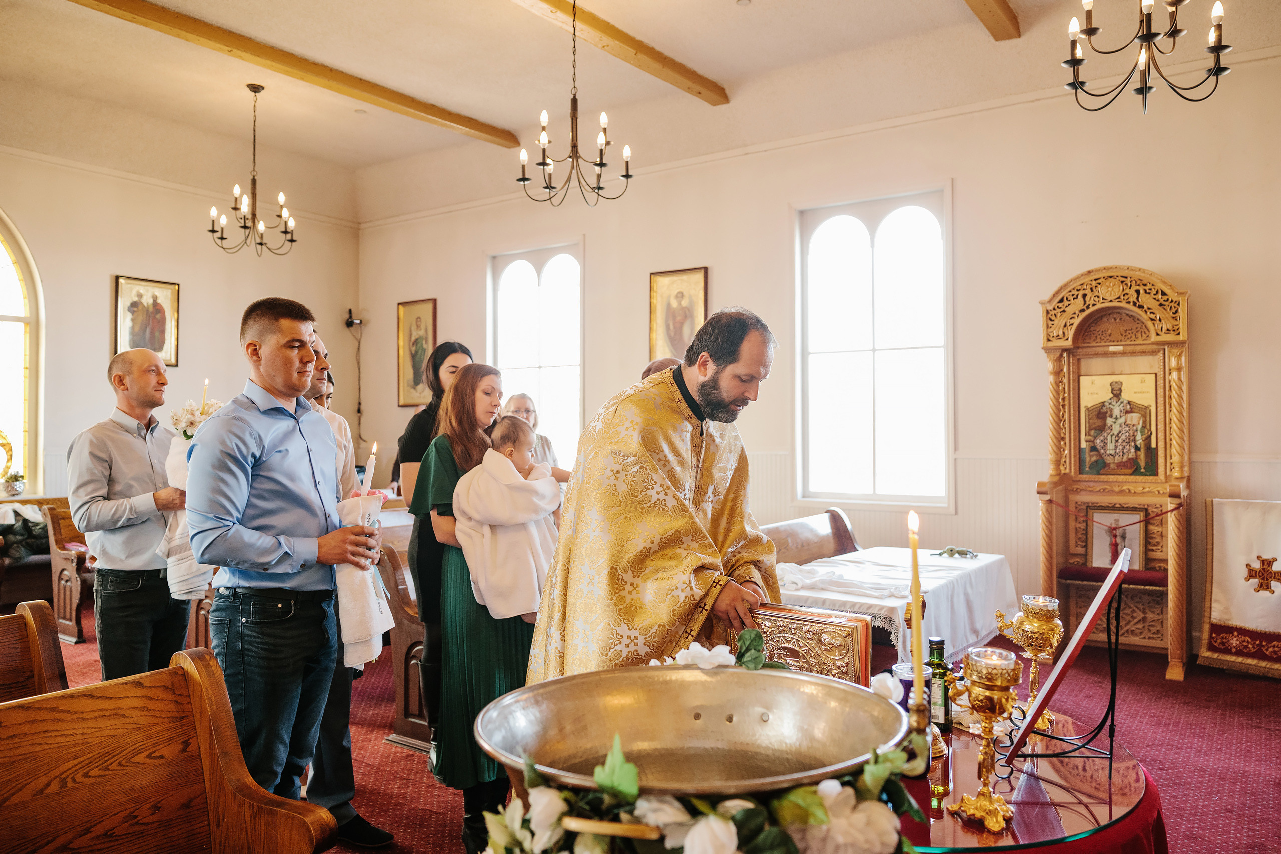 03.05.2023 Christening. Wedding family event photographer in Chicago Nick Yushevich