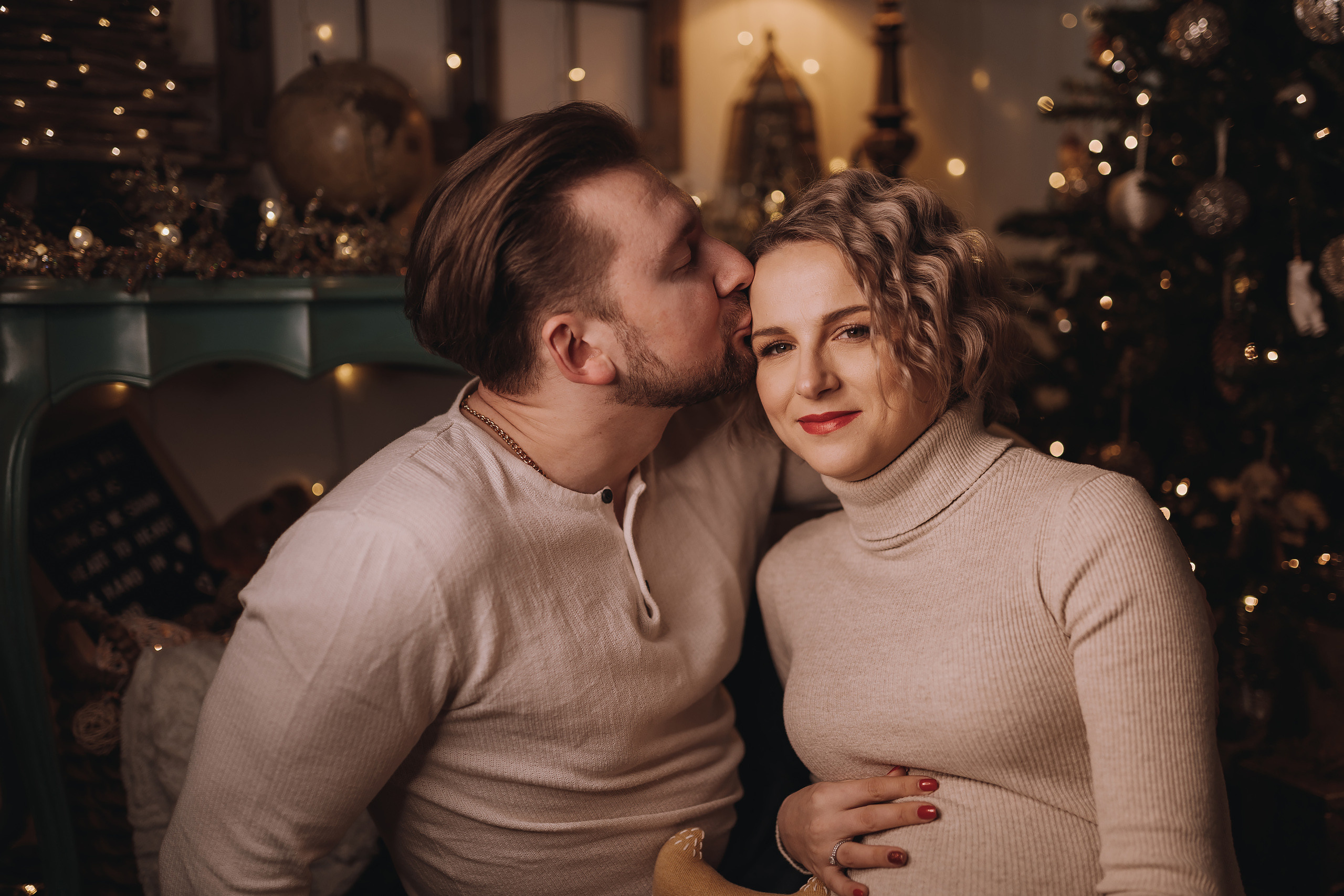 12.03.2022 Christmas Photoshoot 14. Wedding family event photographer in Chicago Nick Yushevich