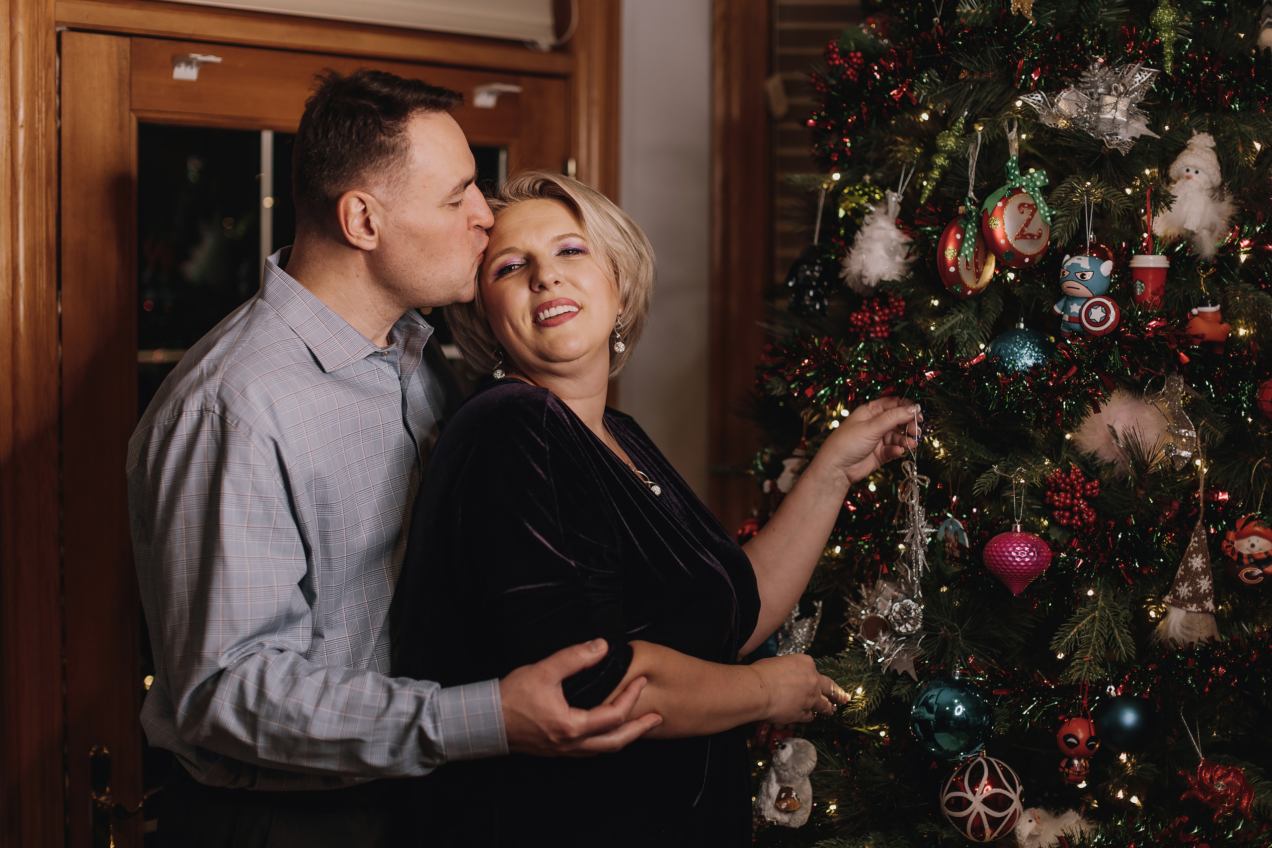 12.09.2022 Christmas Photoshoot 15. Wedding family event photographer in Chicago Nick Yushevich