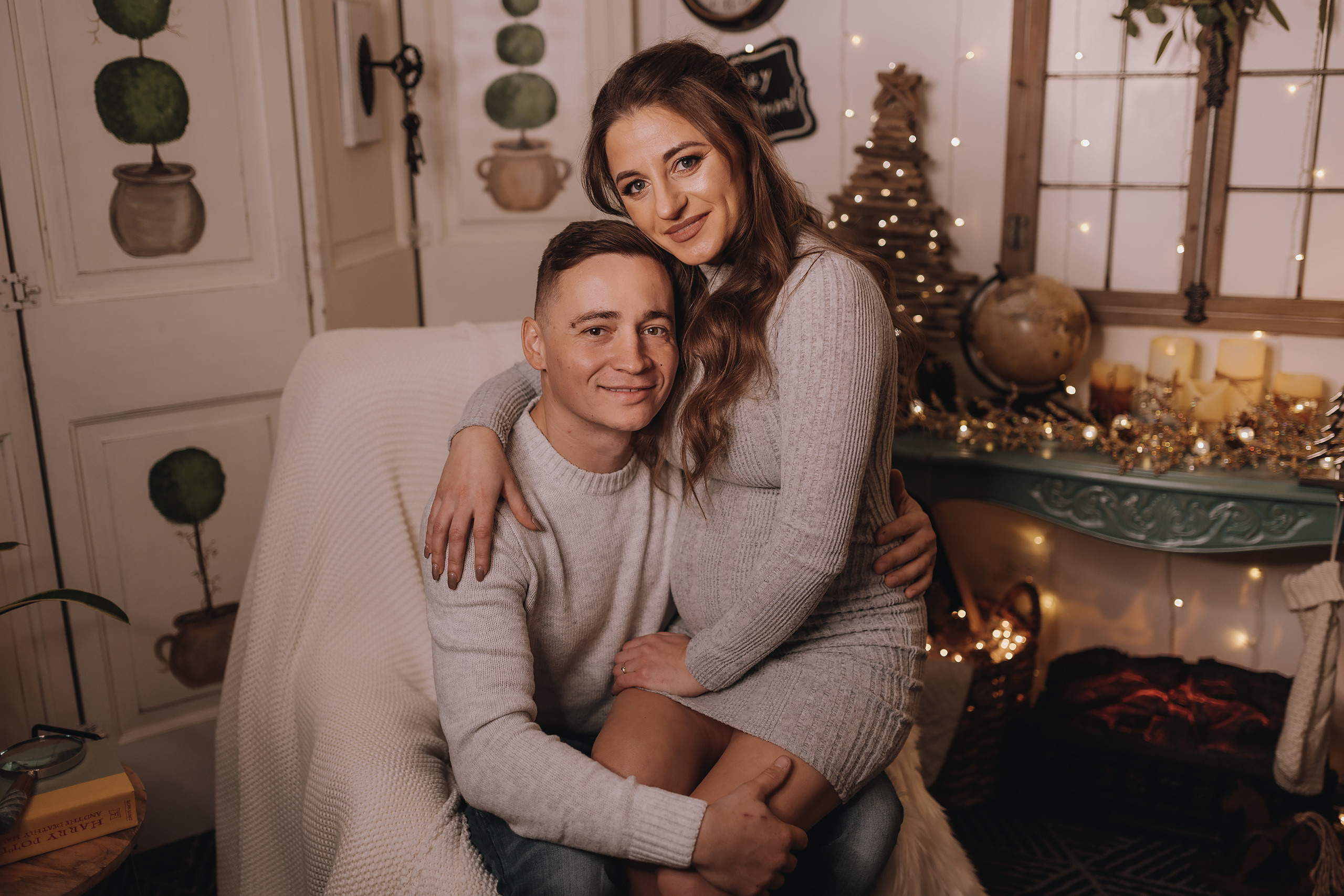 12.11.2022 Christmas Photoshoot 19. Wedding family event photographer in Chicago Nick Yushevich