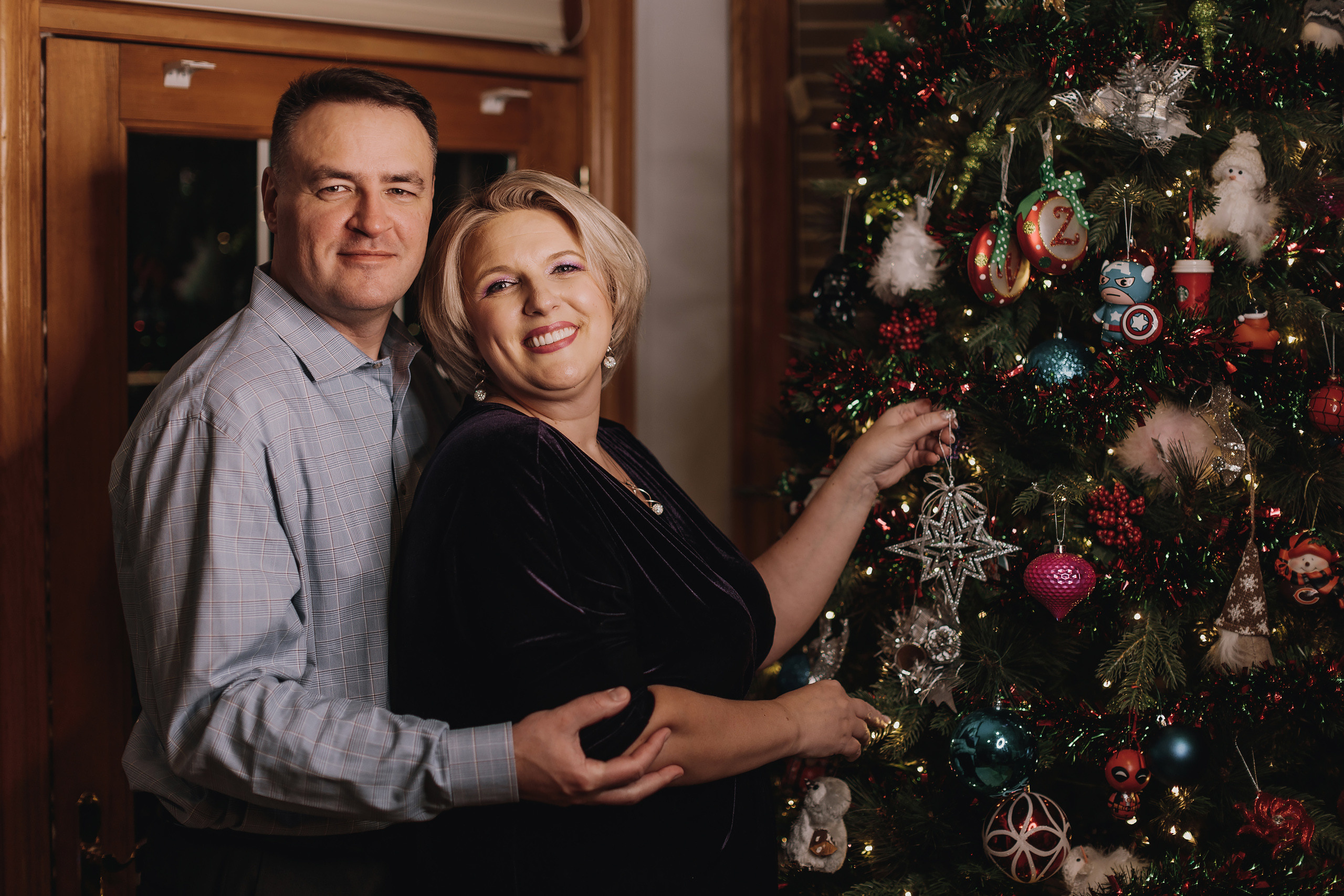 12.09.2022 Christmas Photoshoot 15. Wedding family event photographer in Chicago Nick Yushevich