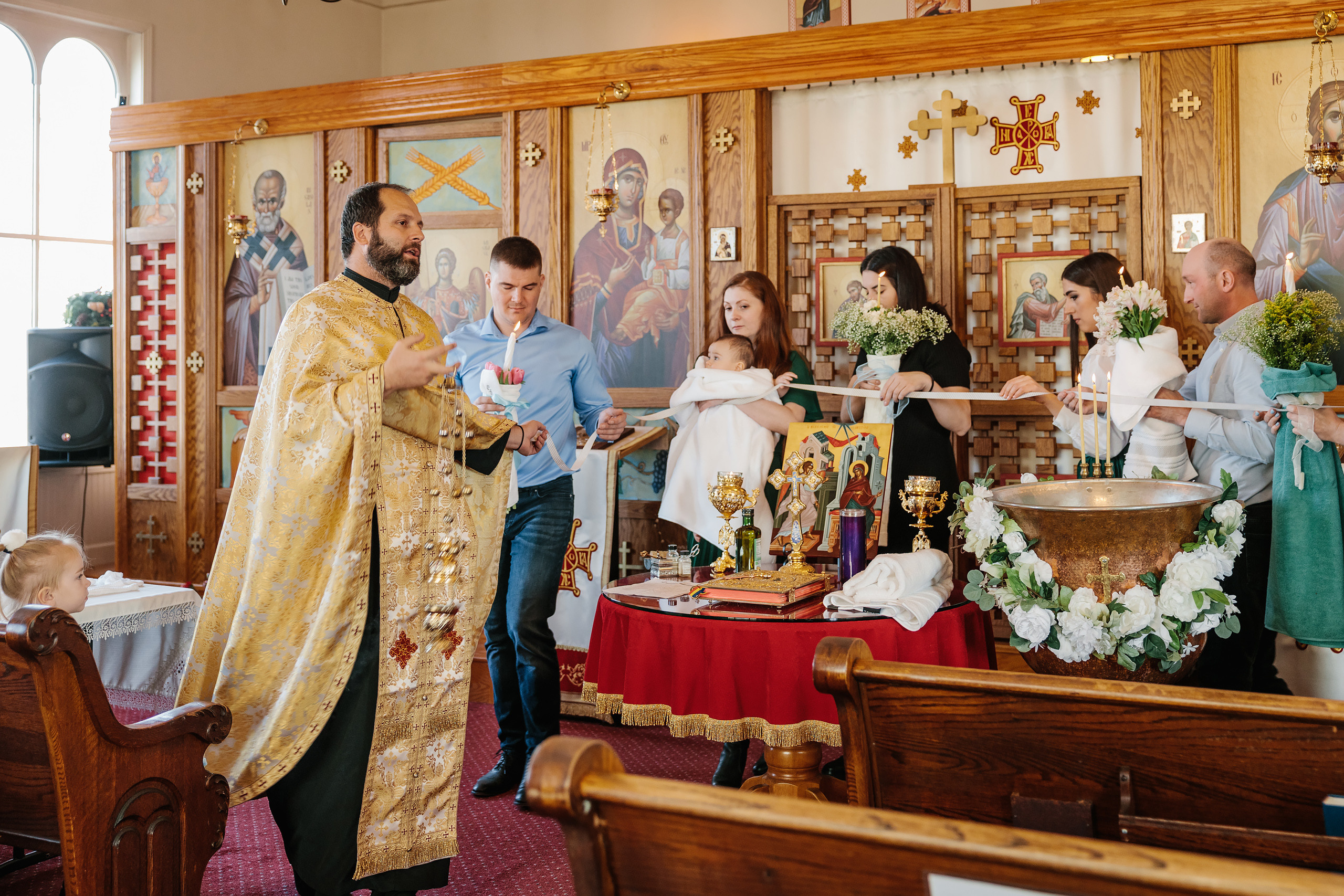 03.05.2023 Christening. Wedding family event photographer in Chicago Nick Yushevich