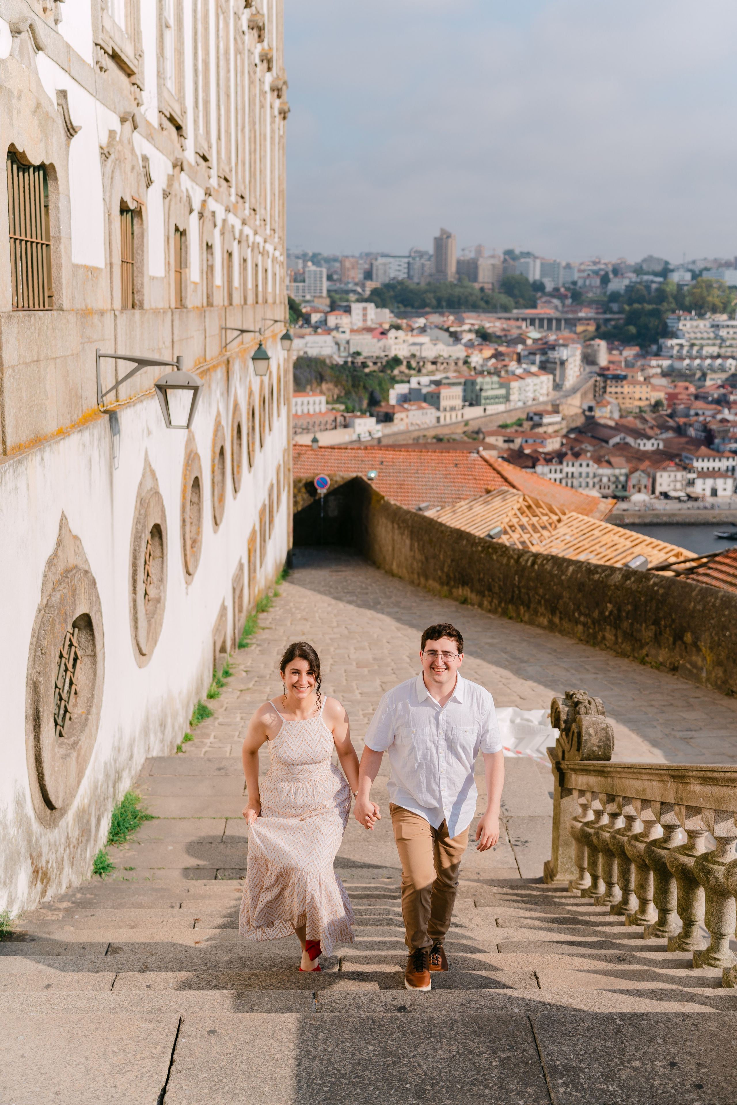 Wedding proposal at Senhor da Pedra. Fotógrafo de casamentos e ensaios para casais em Porto