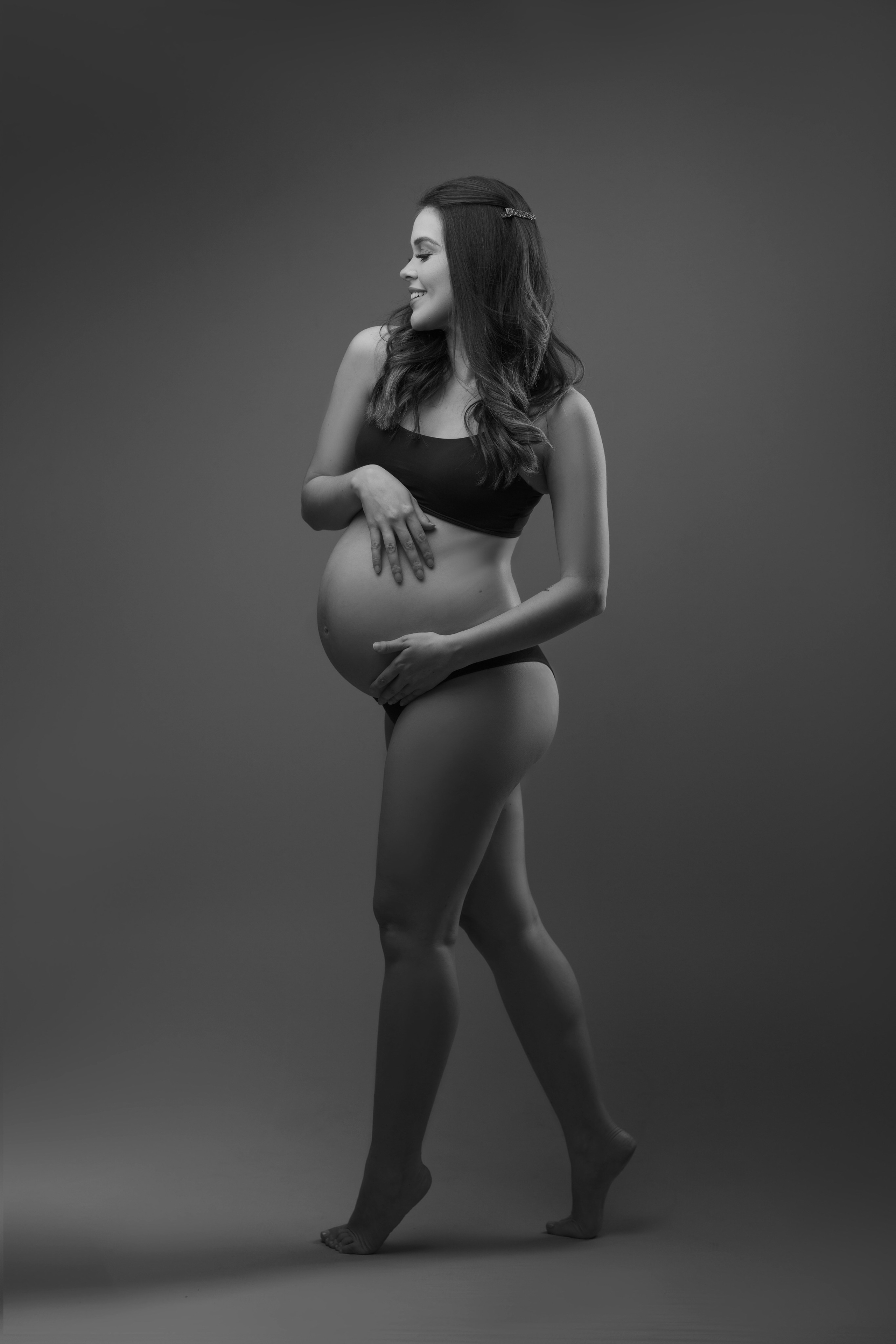 Caroline.Gestante.Estúdio. Fotógrafo de Casamento, grávida, Retrato, Corporativo