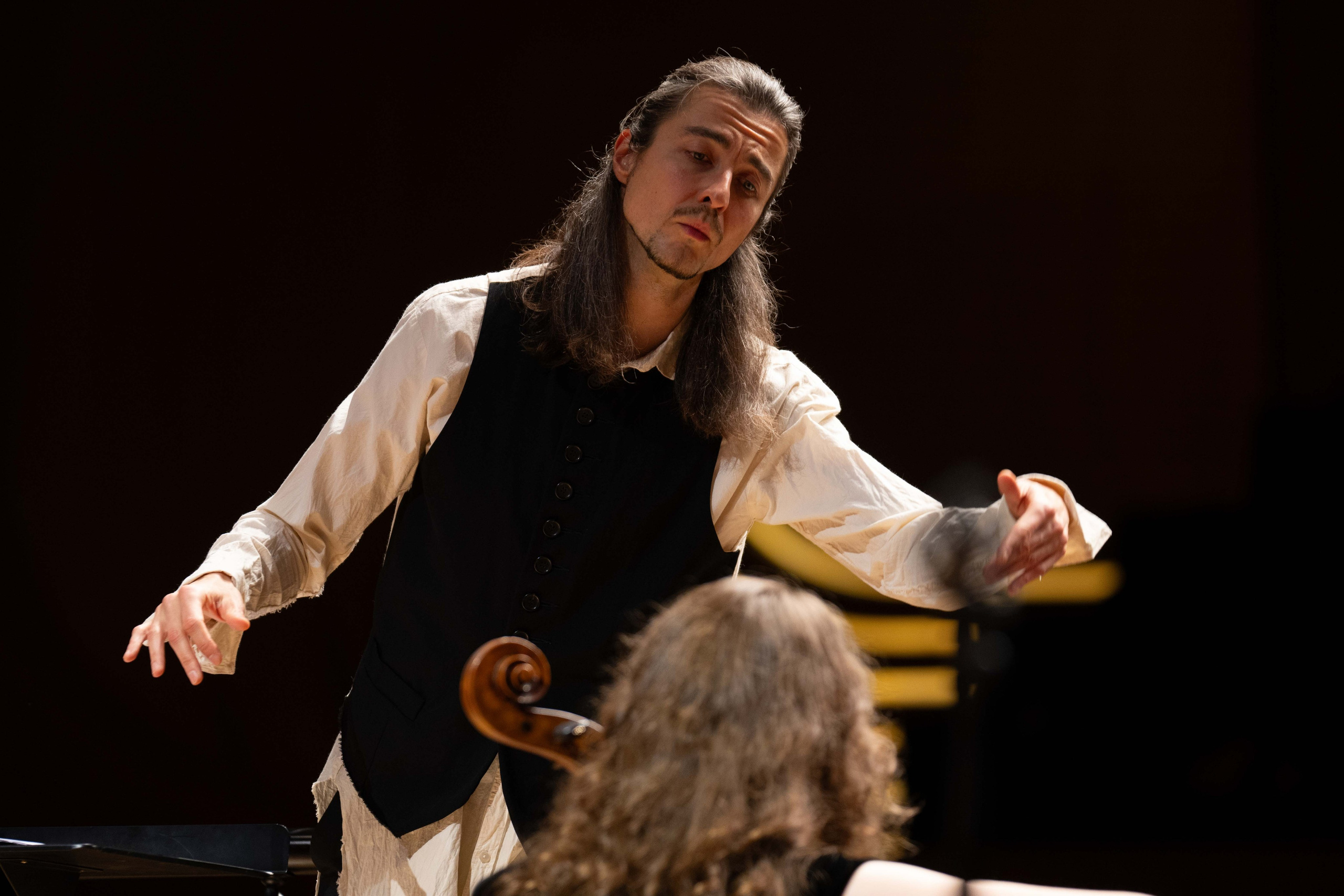 The Tchaikovsky Academic Grand Symphony Orchestra in Baku. Wedding&Event photographer Ismail Rzayev in Baku