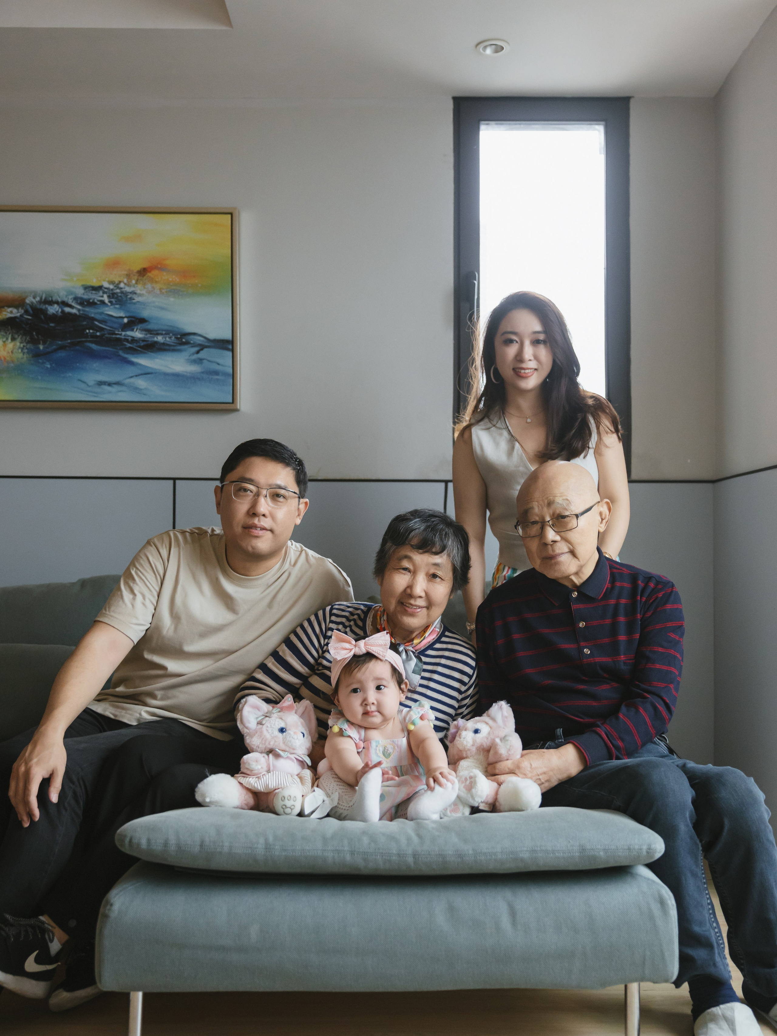 Family photograph in Shanghai. Shanghai Family Photographer Dora