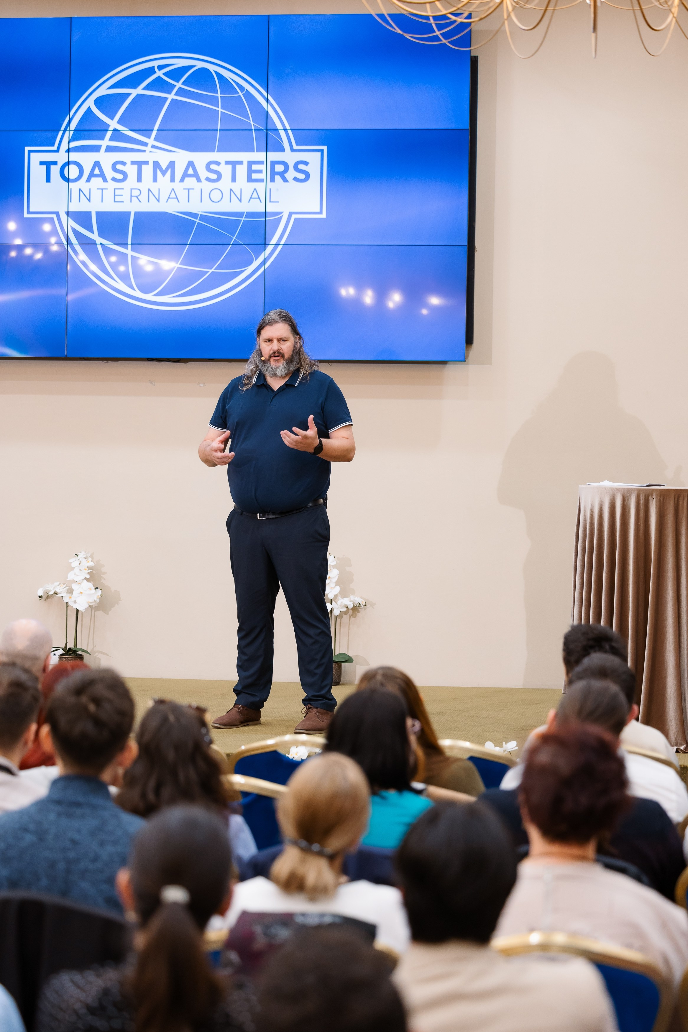 Toastmasters Conference. Marius Ciocan