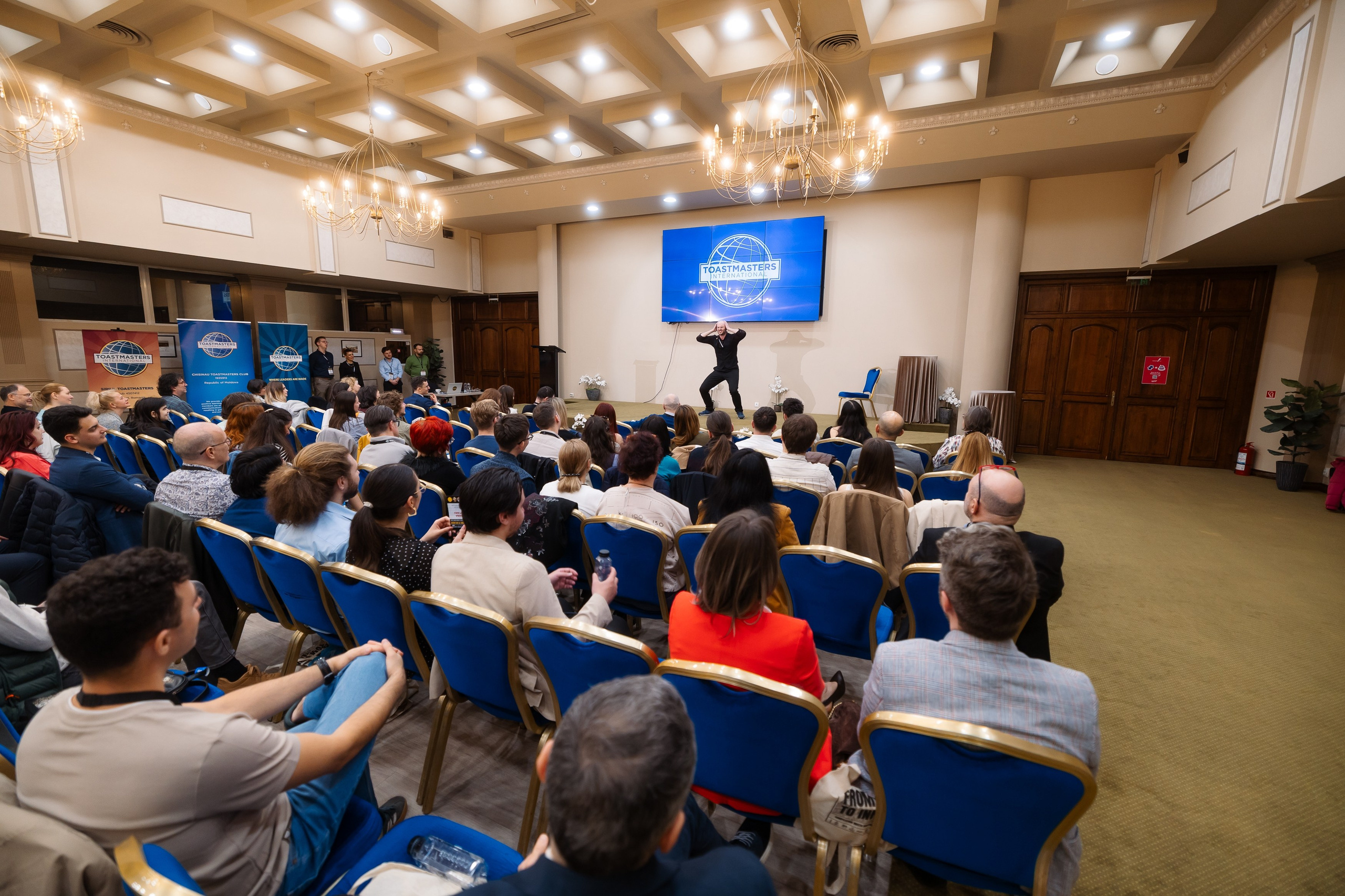 Toastmasters Conference. Marius Ciocan