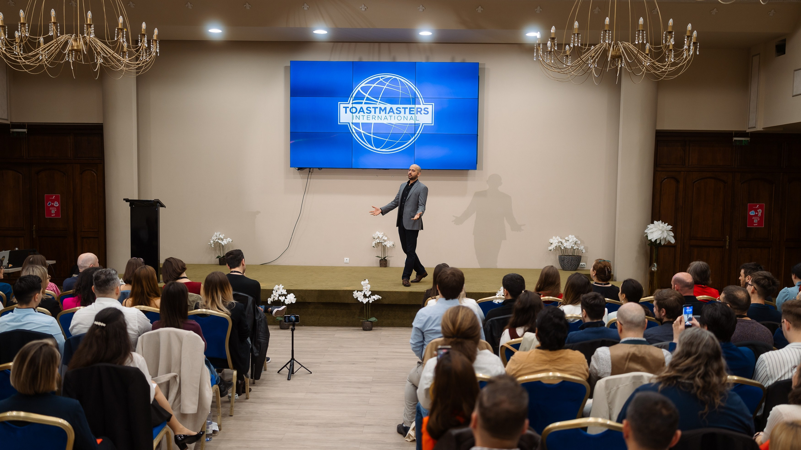 Toastmasters Conference. Marius Ciocan