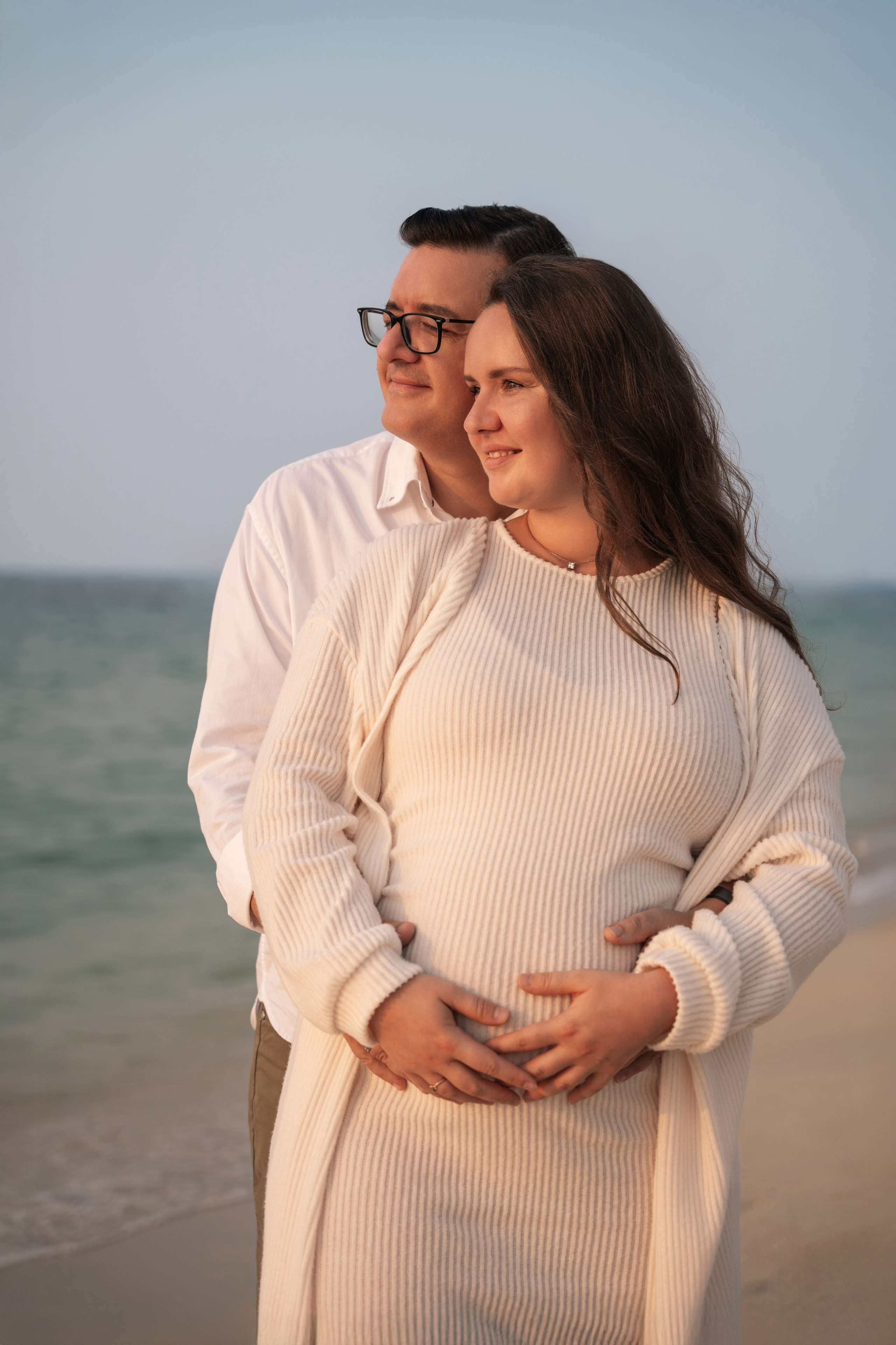 Beach sunset. Angela Iakovleva — Family Photographer in Dubai