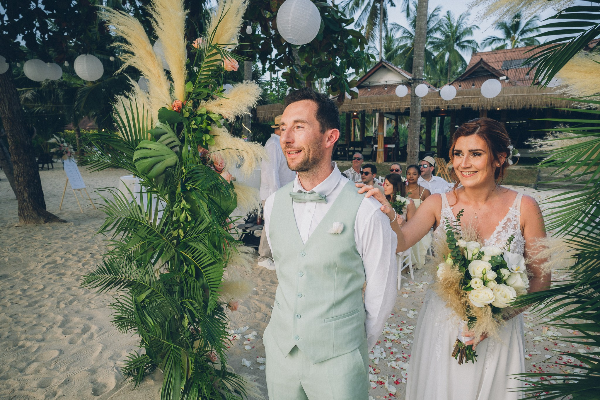 Chloe and Jimmy. Wedding on Koh Samui, Thailand