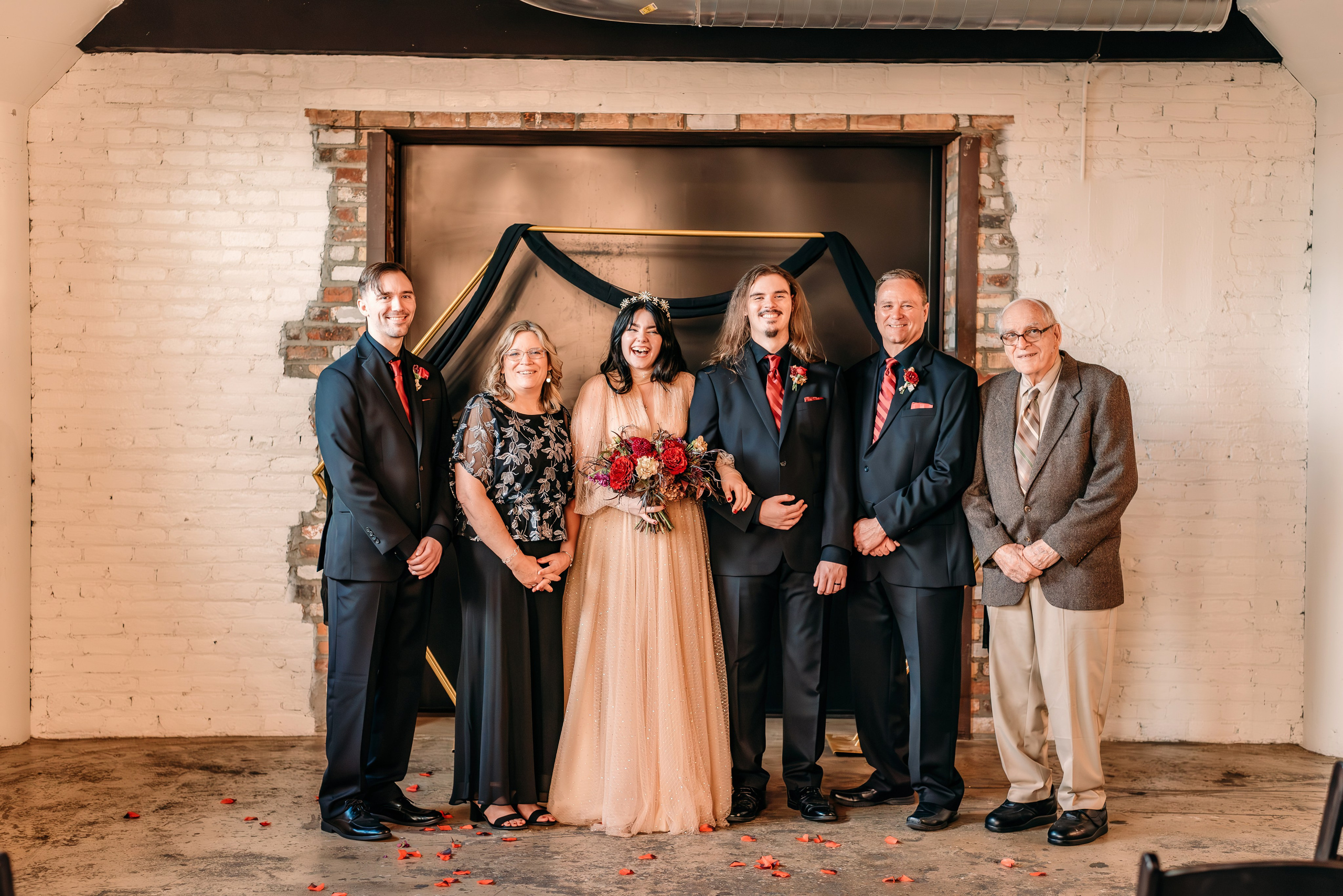 Bold & Dramatic Wedding at The Paper Mill on The Landing | Fort Wayne Wedding Photographer. Alexandria Danielle Photography | Fort Wayne & Indianapolis Wedding Photographer