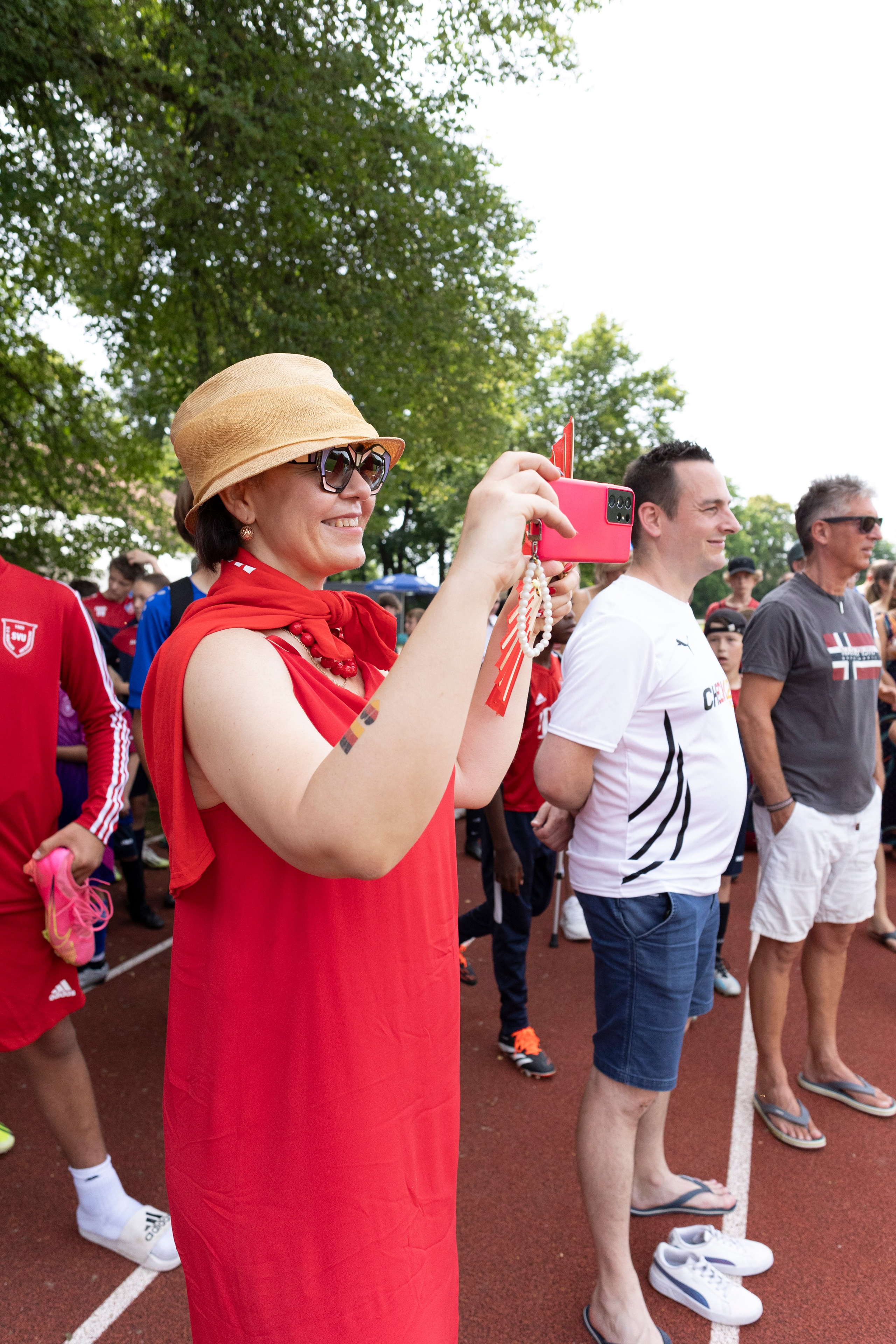 Fußball Meisterschaft. Photographer in Munich