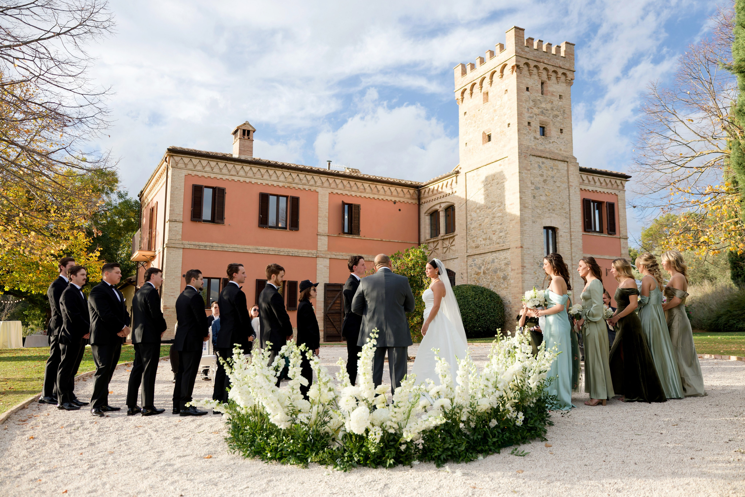 Wedding at Fonte Sala, Umbria